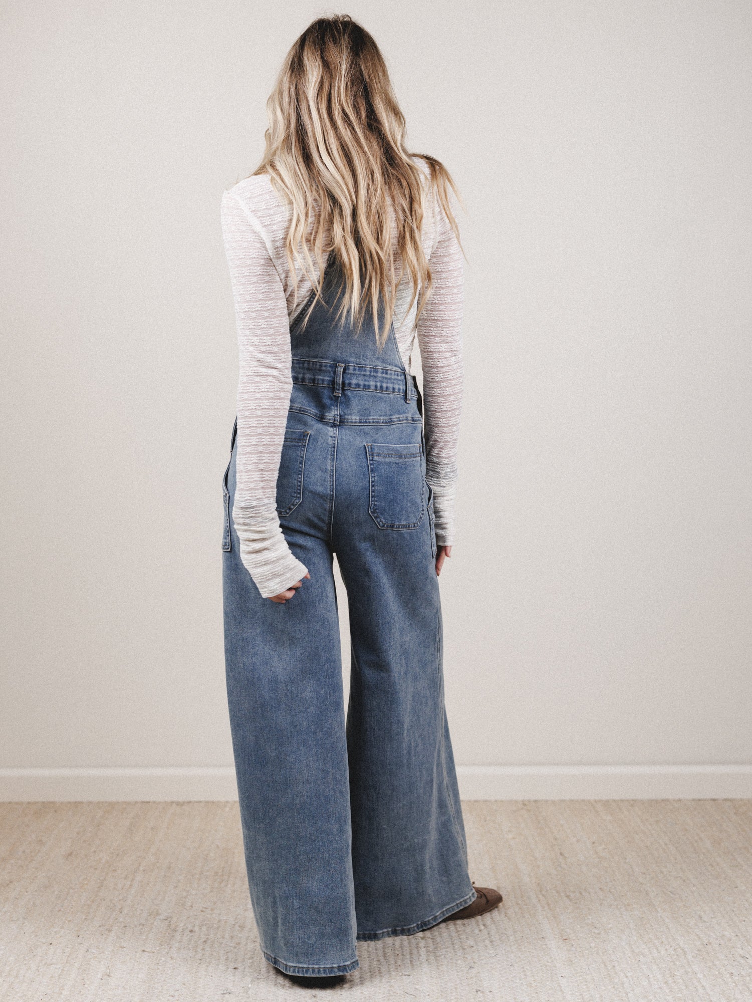 Above All Overalls - Medium Denim - Image 5
