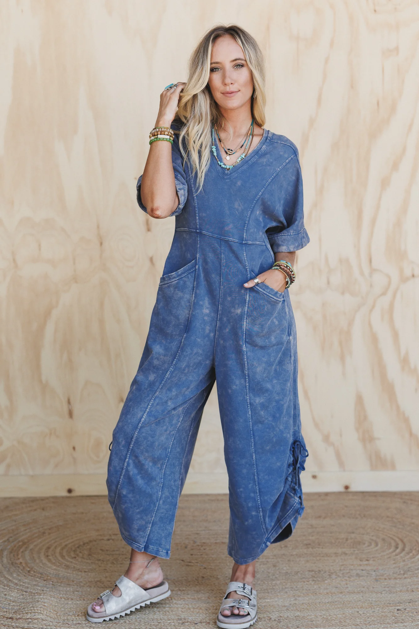 Adventurous Soul Jumpsuit - Denim - Image 5