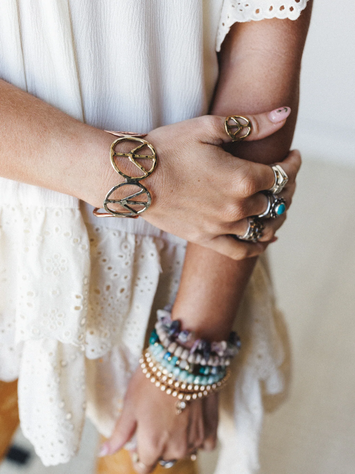 All for Peace Cuff - Multi