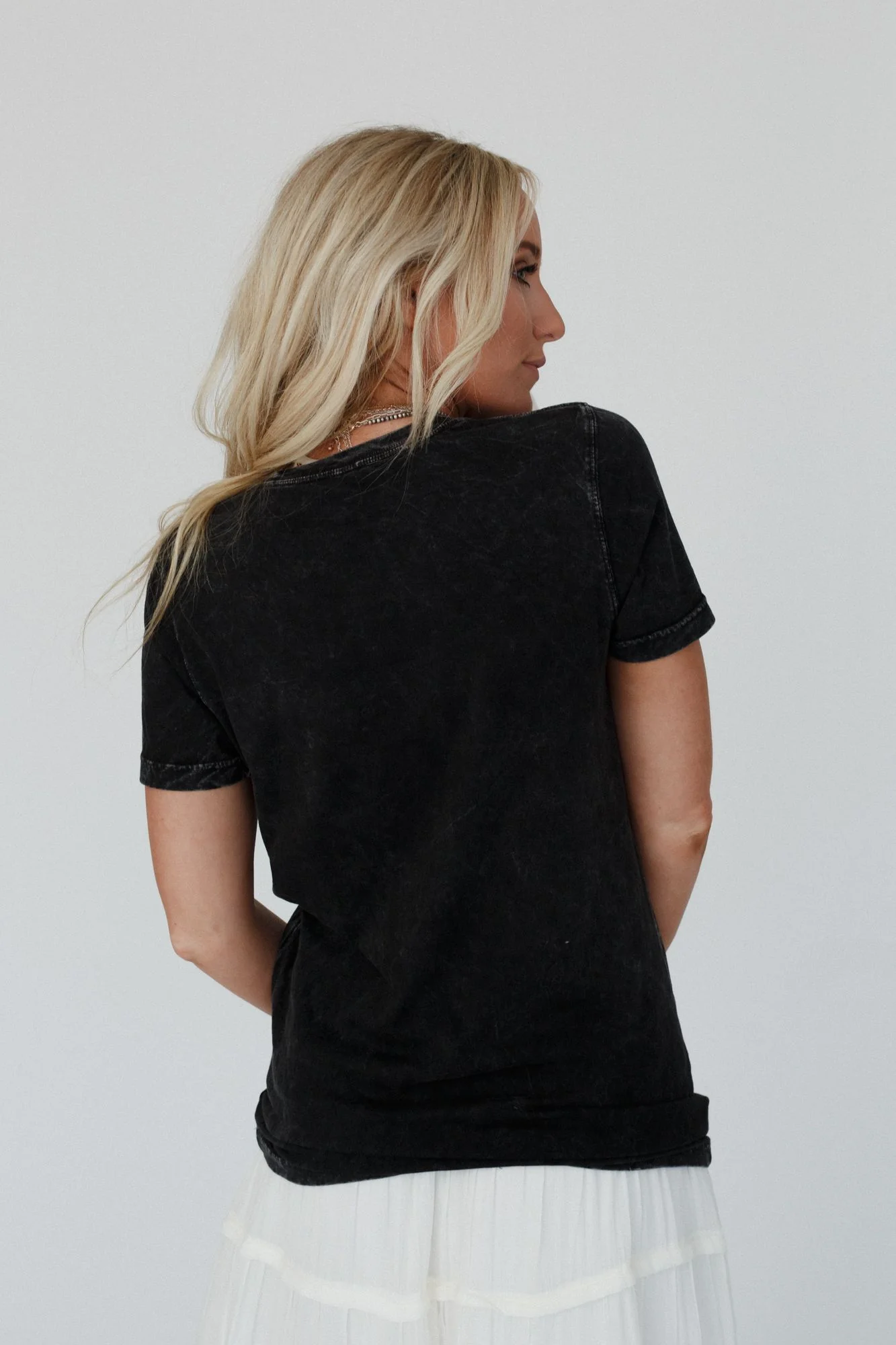 All Good Vibes Graphic Tee - Black - Image 3
