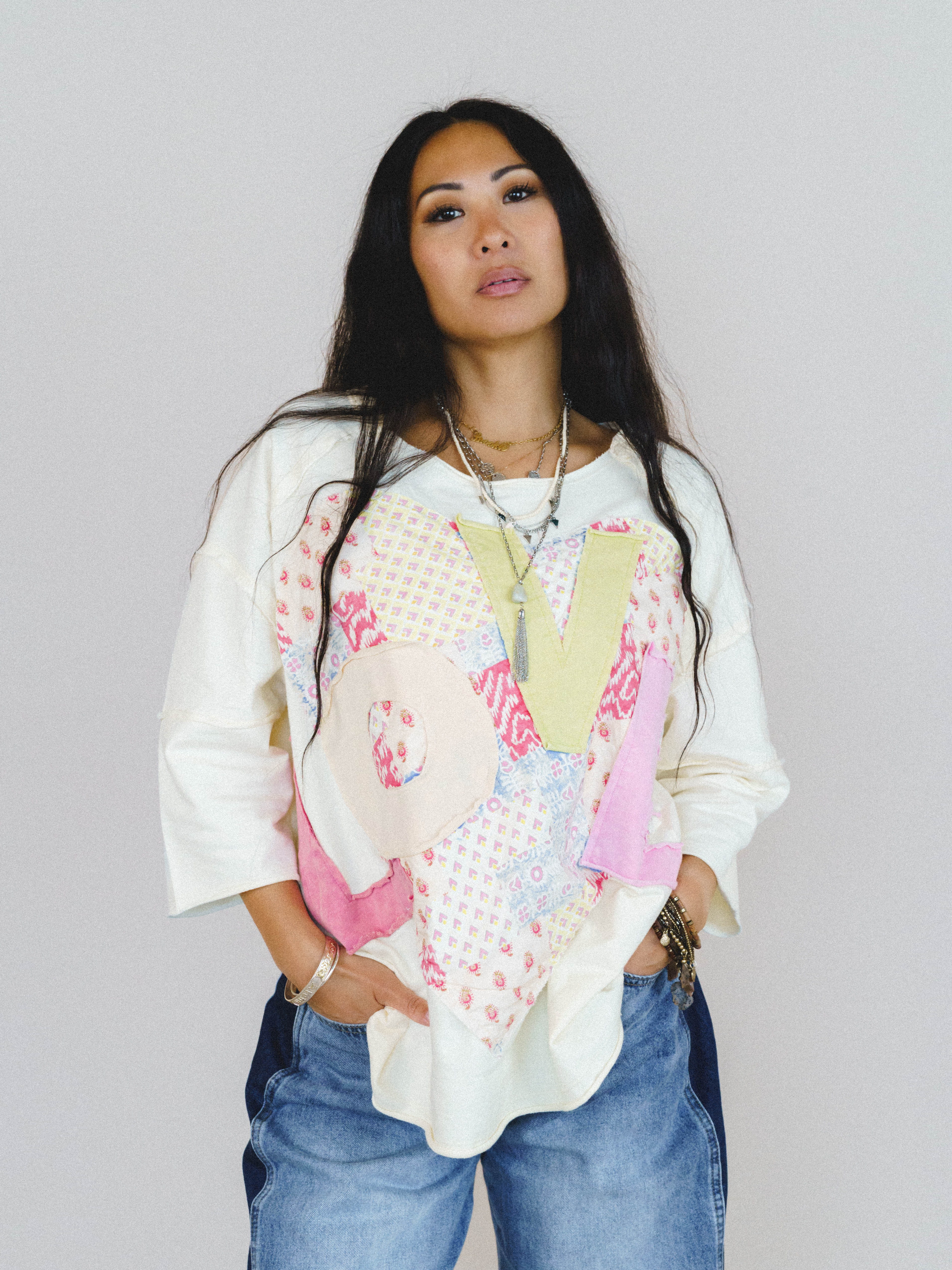 All in Love Tee - Cream - Image 2