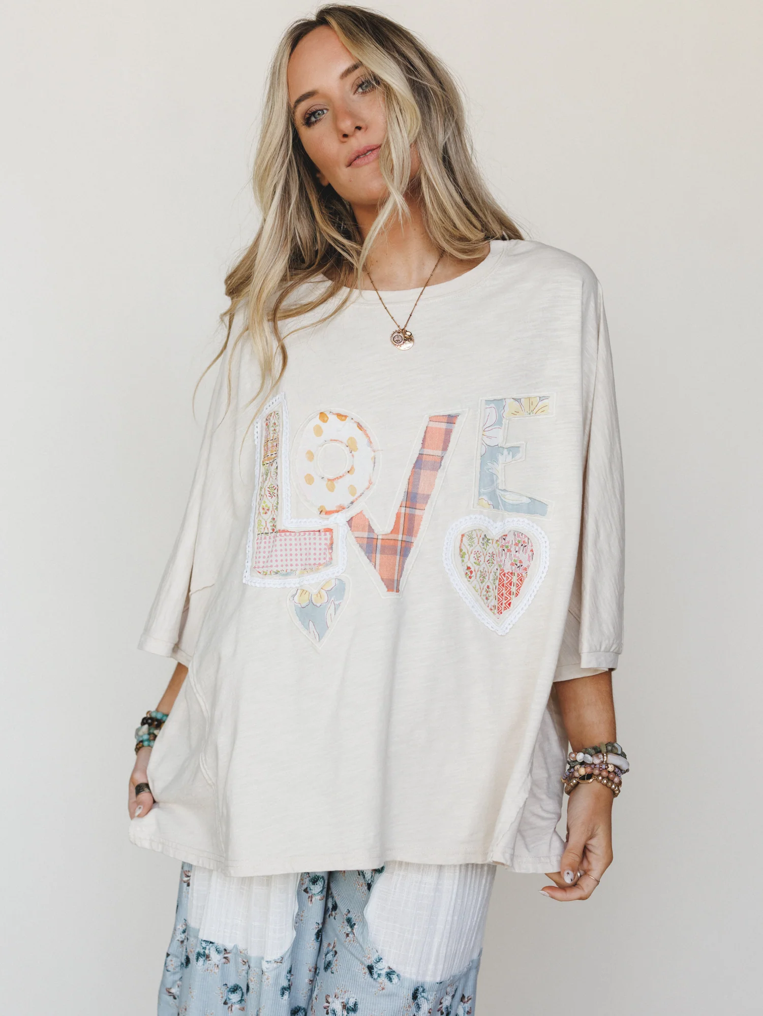 All In Love Tee - Natural - Image 2