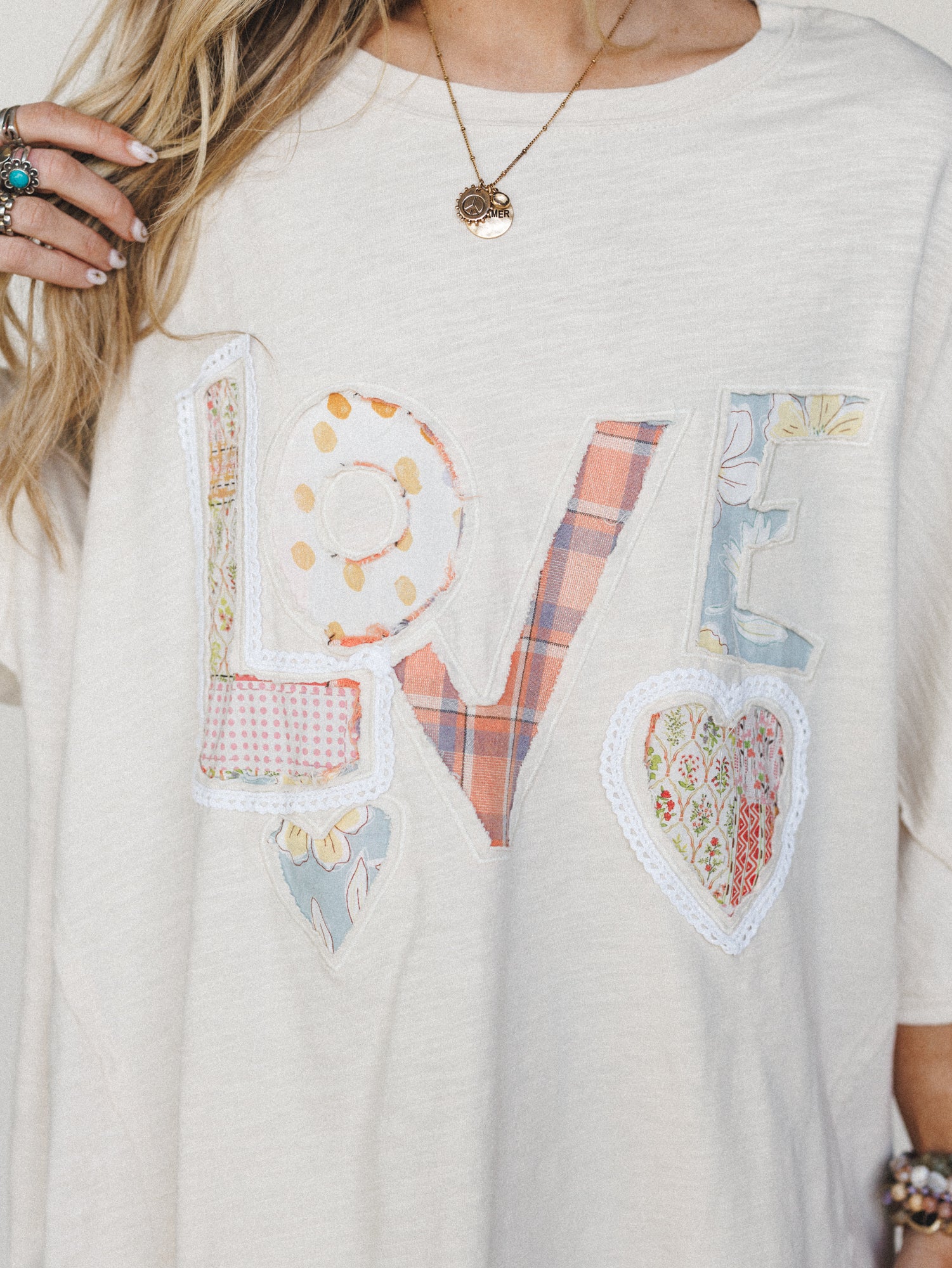All In Love Tee - Natural - Image 3