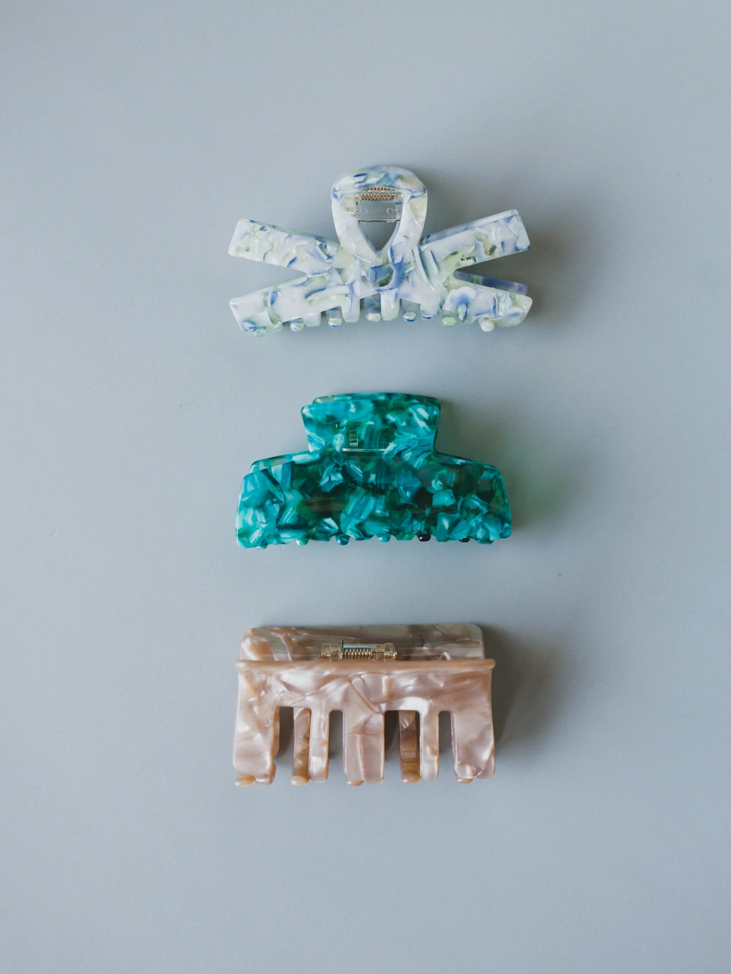 All Together Hair Clips - Blue - Image 3