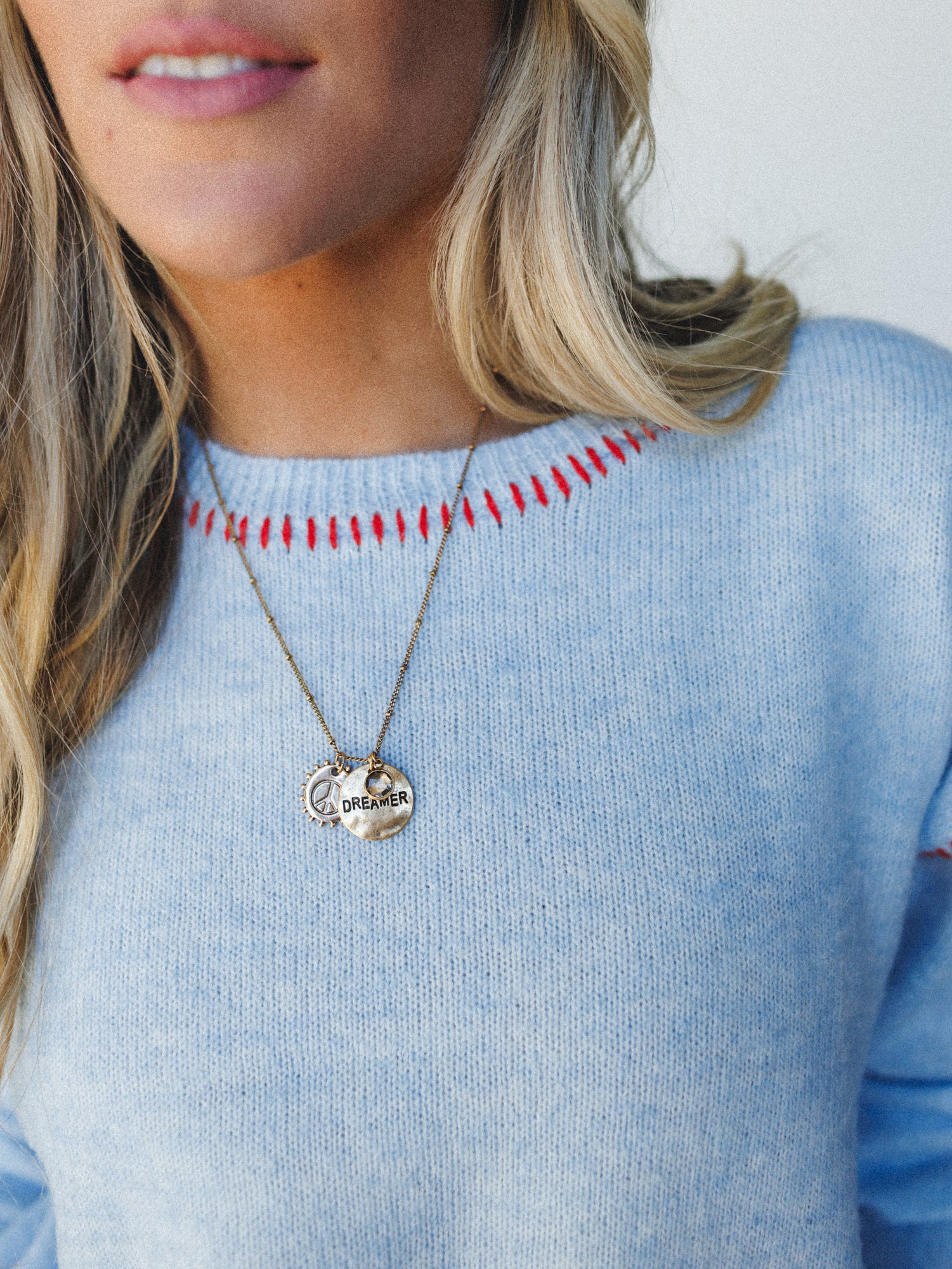 April Dreamer Birthstone Necklace - Diamond