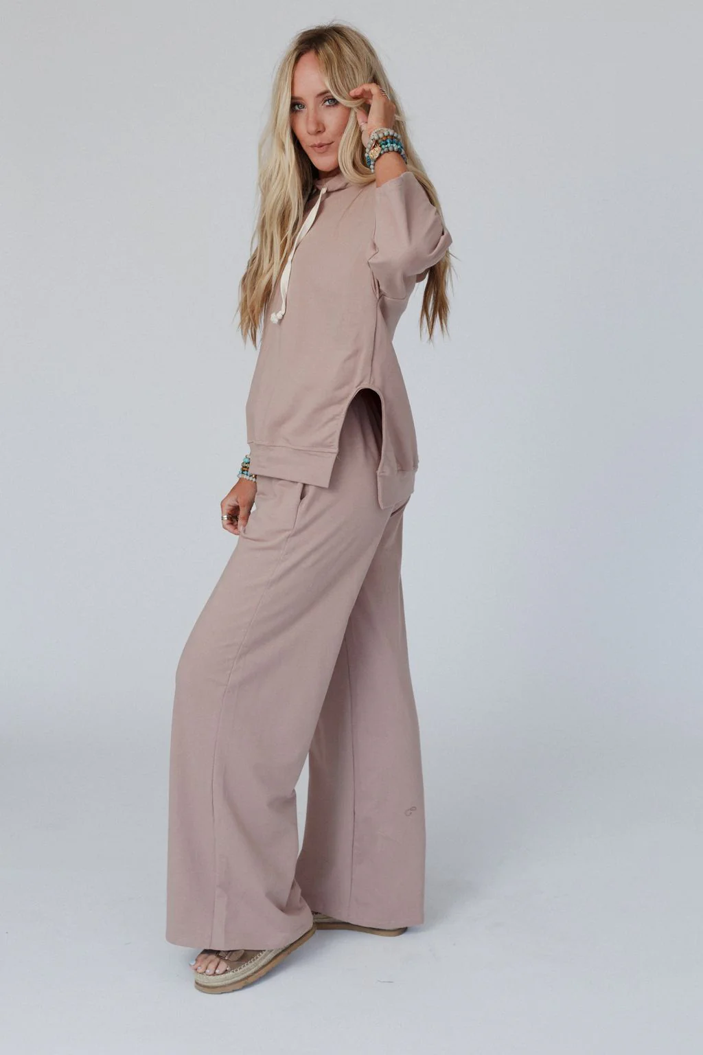 The Nest Arianna Top And Pant Set - Mocha - Image 5