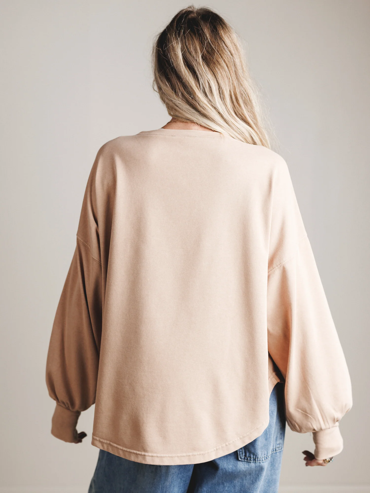 Astral Wild Animal Star Patchwork Top - Camel - Image 3