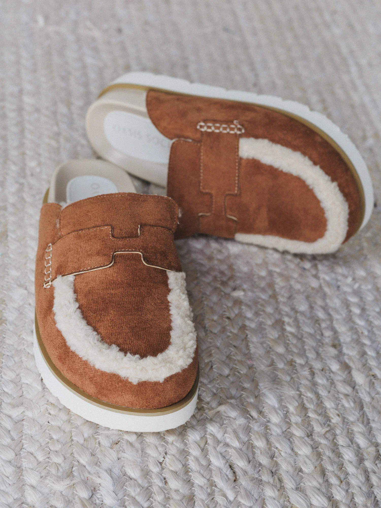 Avalon Loafer Mules - Camel - Image 3