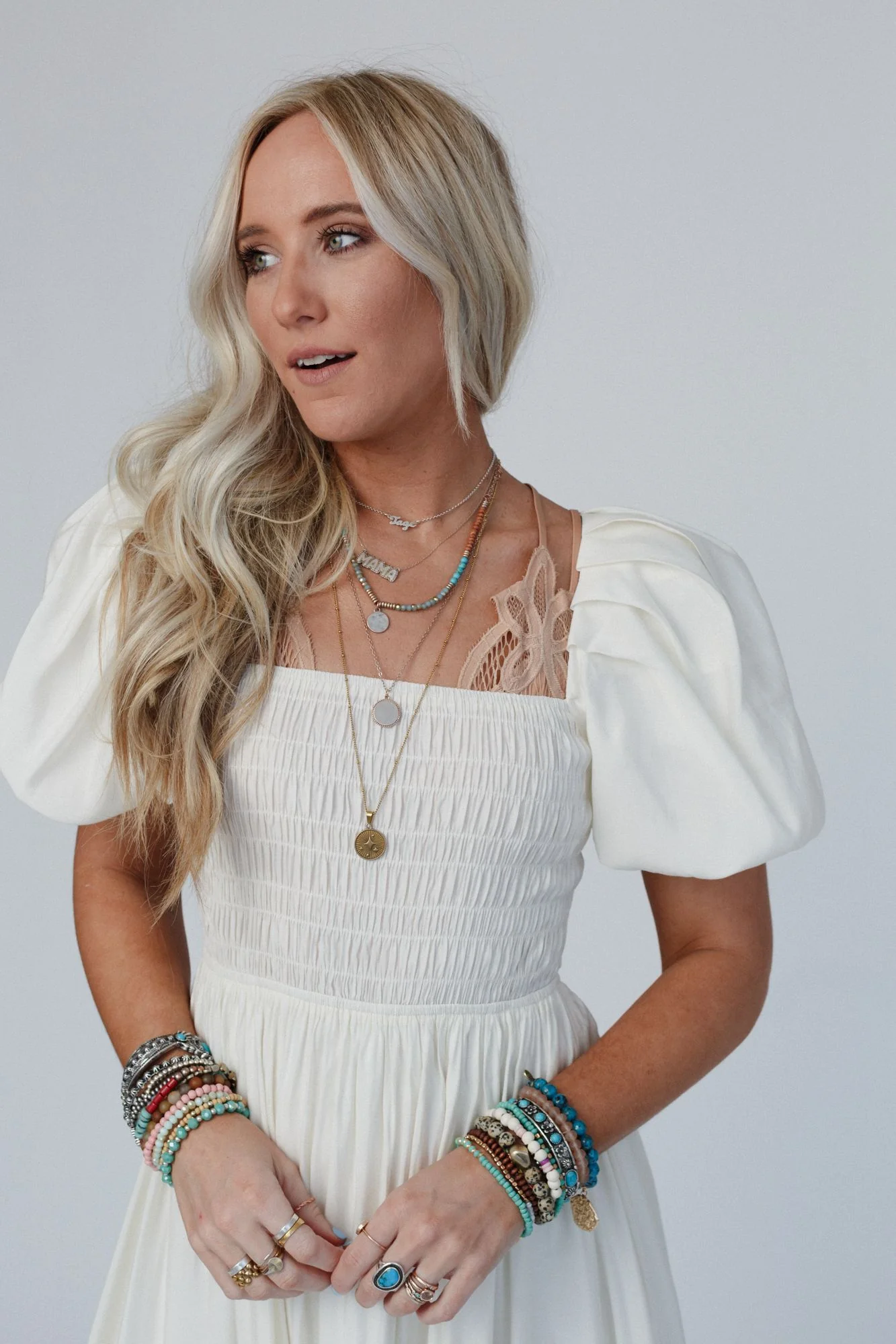 Back Stage Maxi Dress - Ivory - Image 2