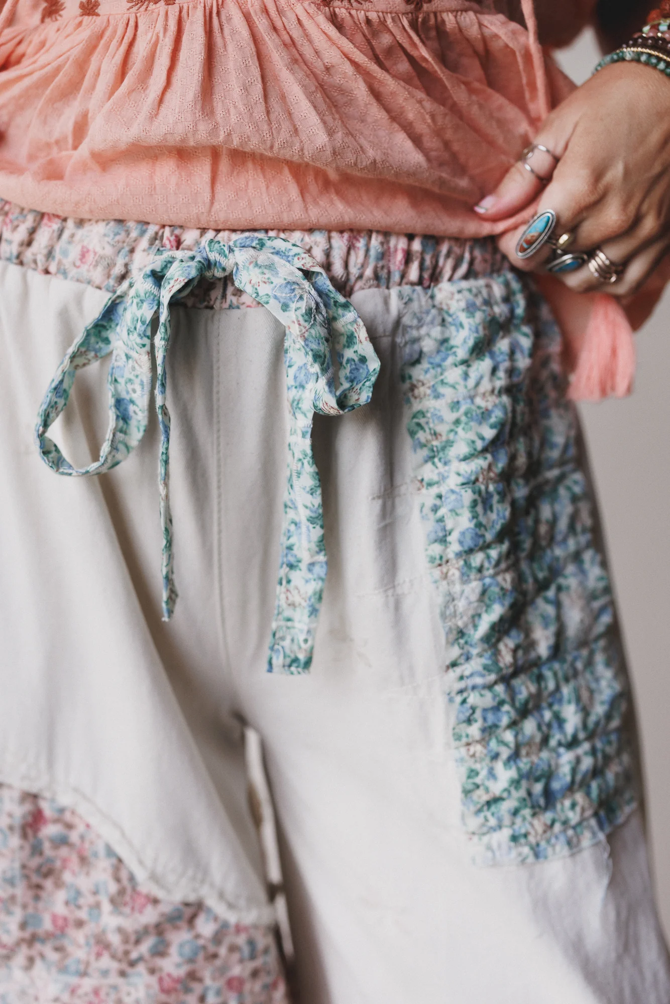 Bali Sunset Pants - Oatmeal - Image 5