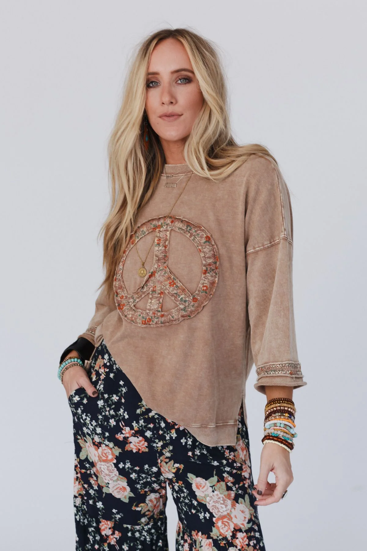 Beatrix Pullover - Mocha - Image 2