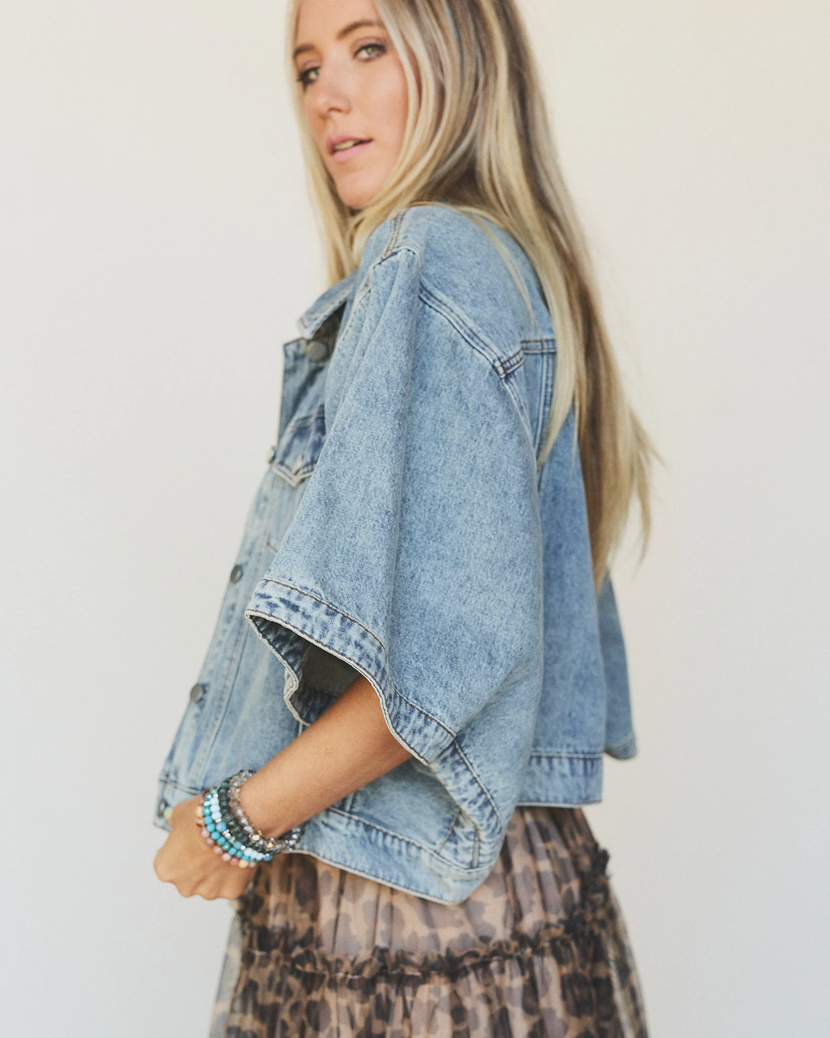 Beyond The Cape Denim Jacket - Denim - Image 3