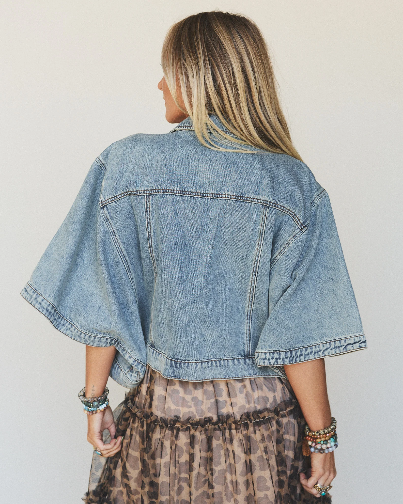 Beyond The Cape Denim Jacket - Denim - Image 5