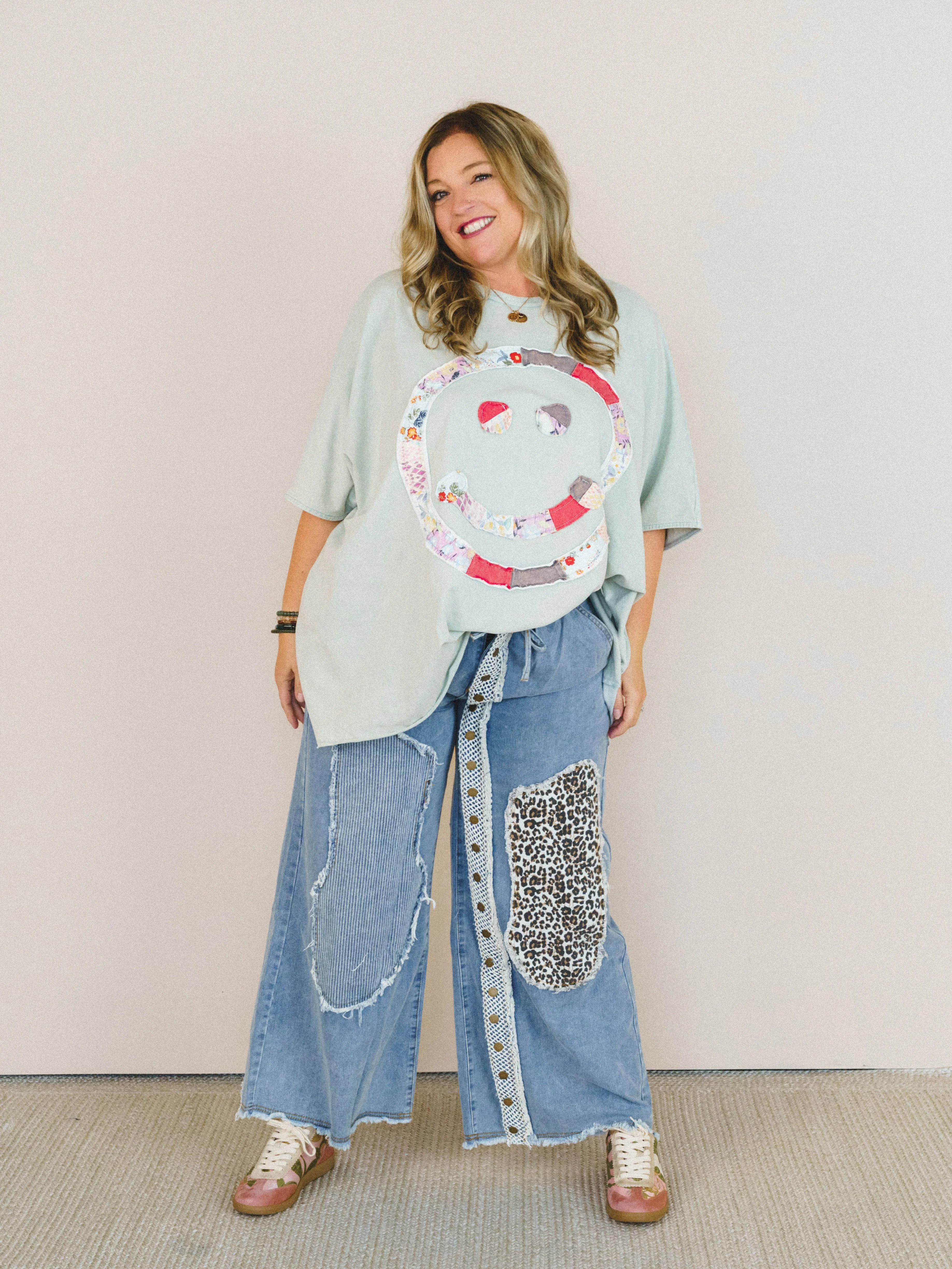 Big Smiles Tee - Sage - Image 6