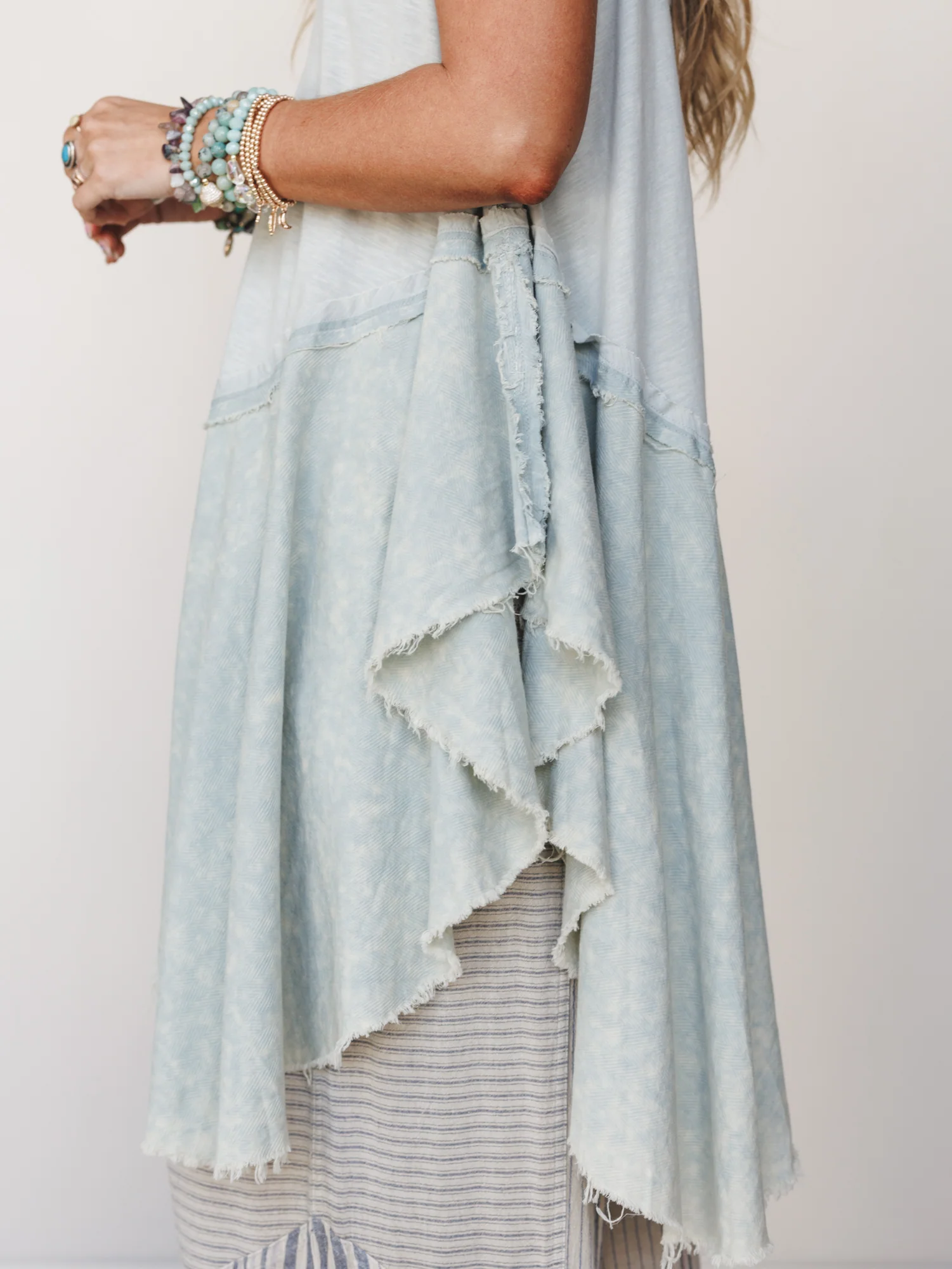 Bloom Basket Top - Blue - Image 3