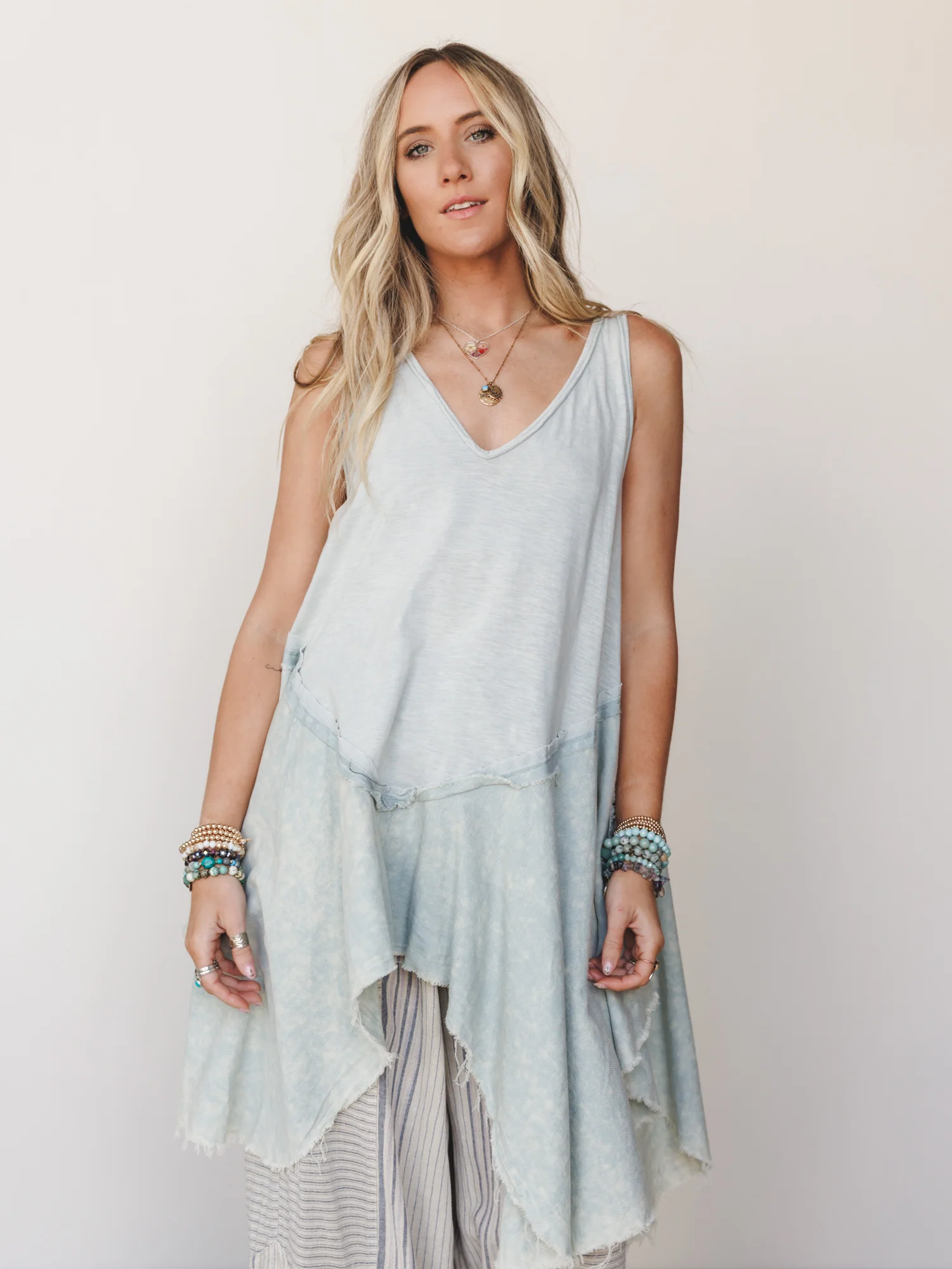 Bloom Basket Top - Blue - Image 6