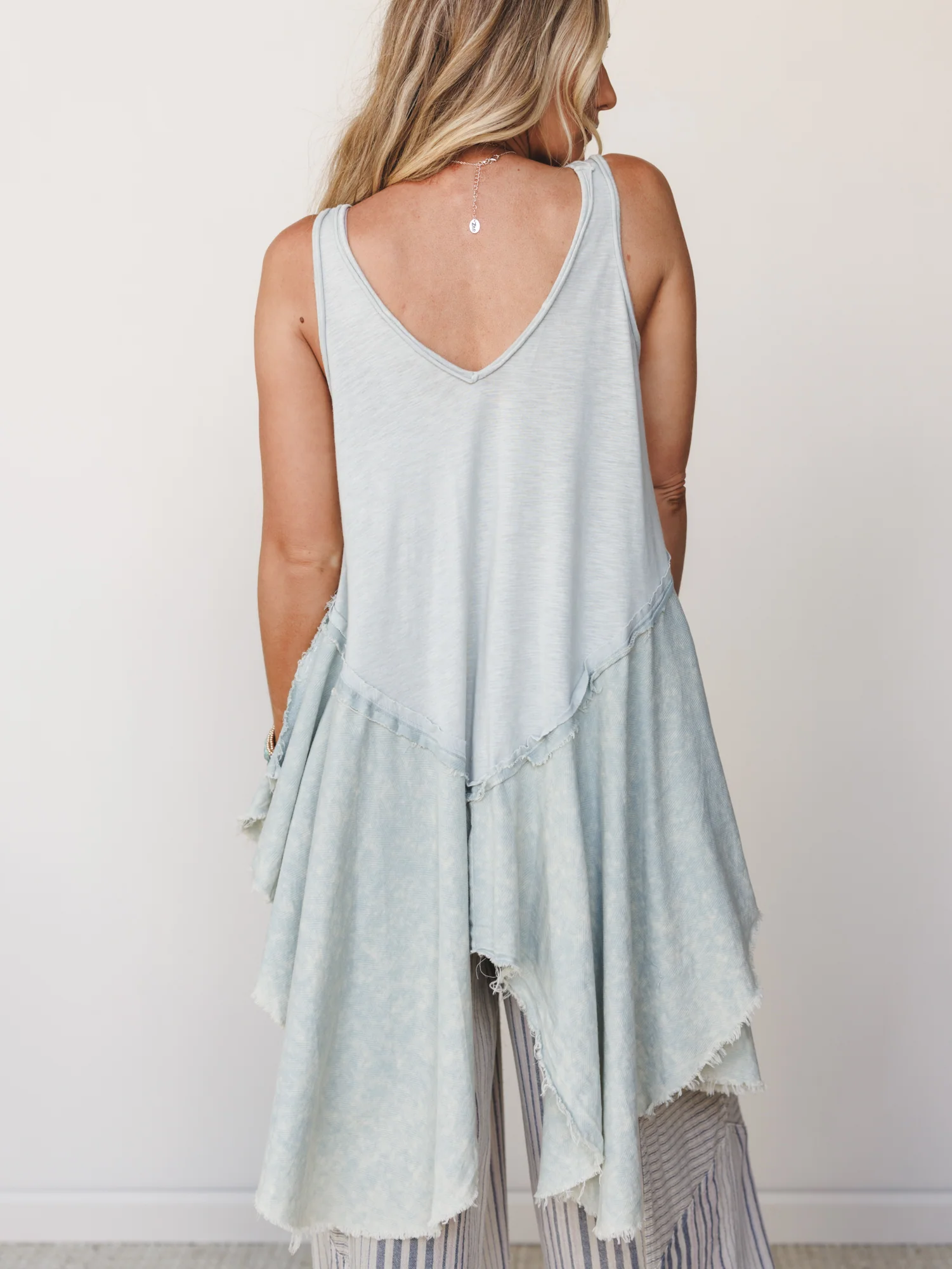 Bloom Basket Top - Blue - Image 7