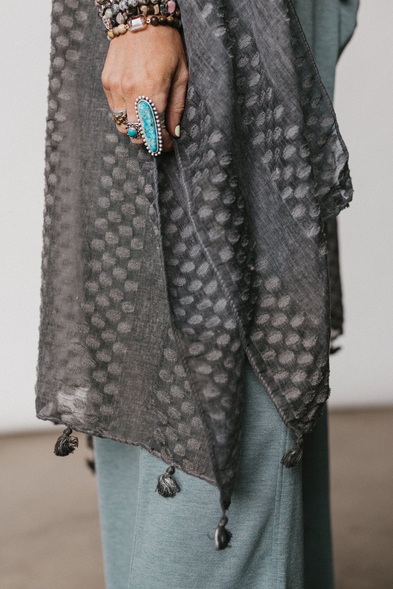 Boheme Breeze Kimono - Black - Image 4