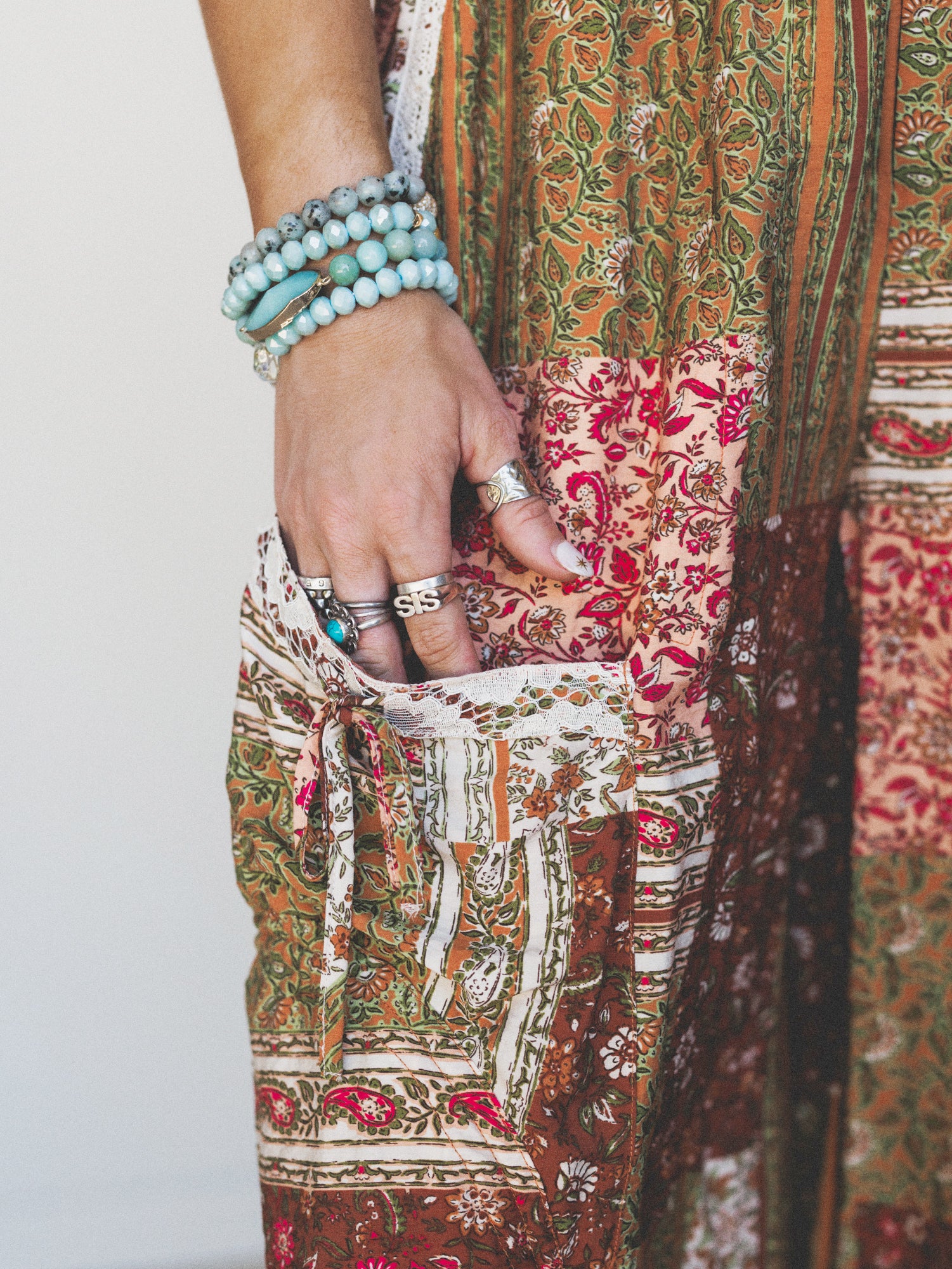 Bohemian Memories Pant - Rust - Image 6