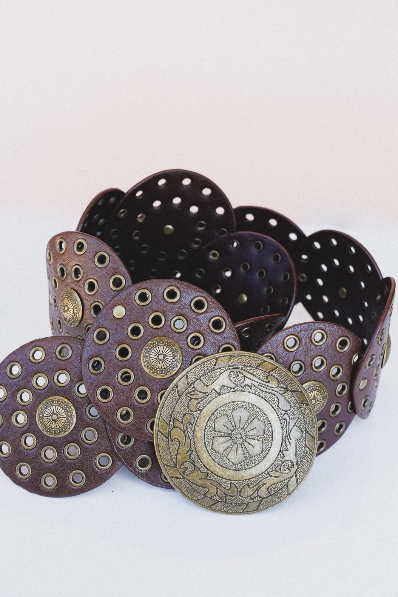 Bold Impressions Belt - Brown - Image 2