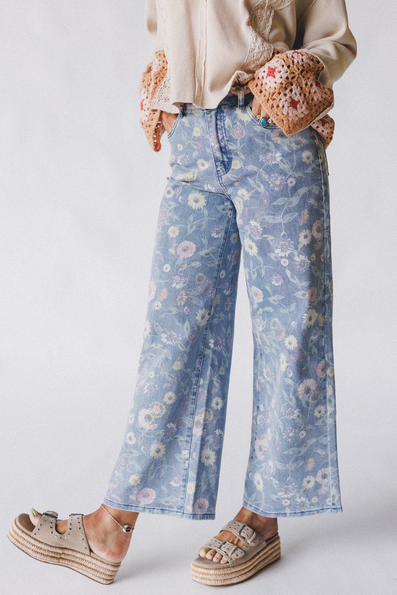 Botanical Garden Pants - Denim - Image 2