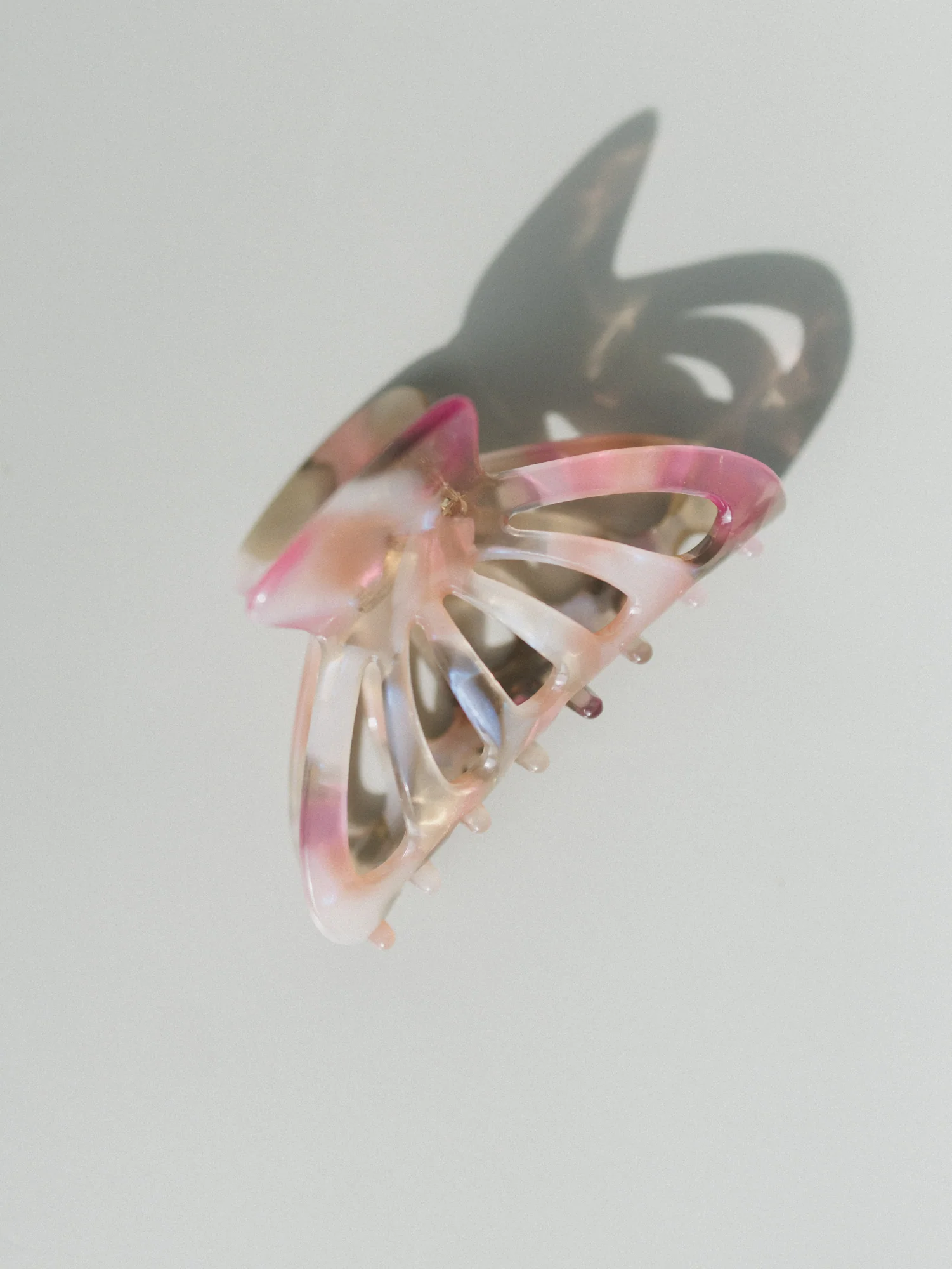 Butterfly Hair Clip - Pink Multi - Image 2