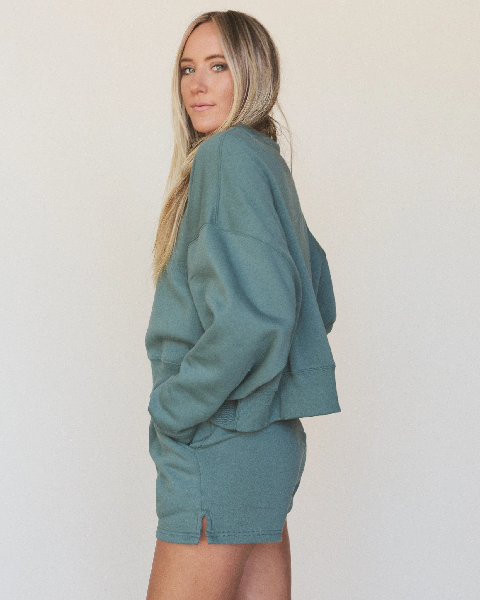 By The Fire Sweat Set  - Ash Jade - Image 2