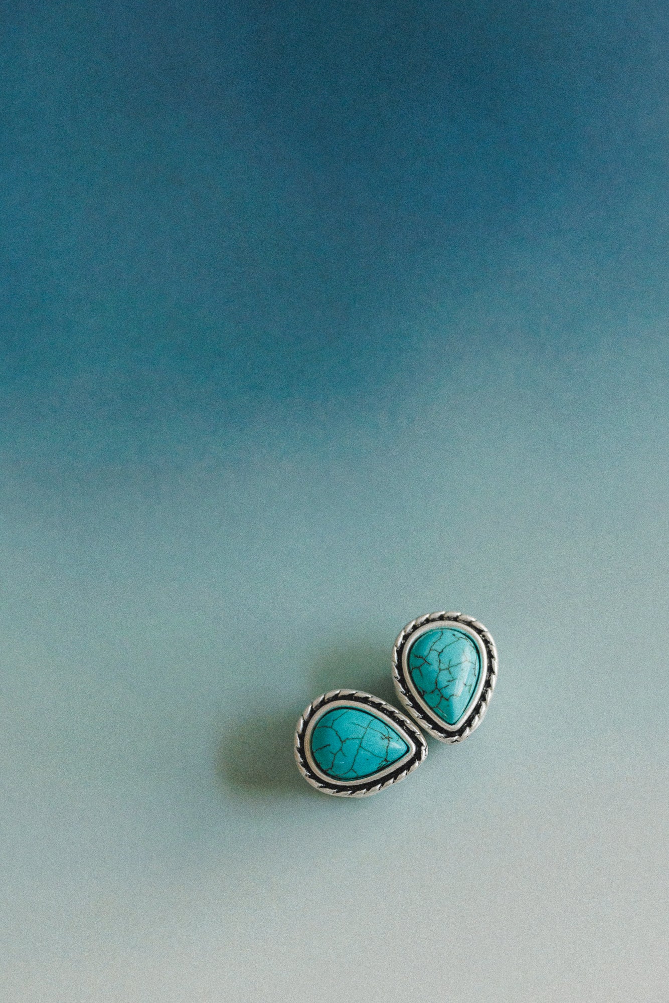 Call It Fate Earrings - Turquoise - Image 3