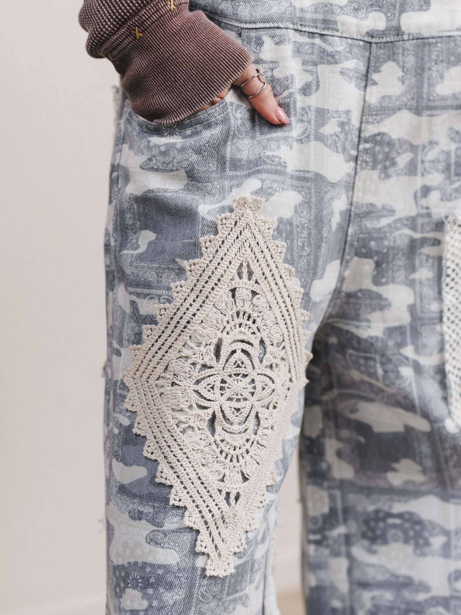 Camo Calling Overalls - Almond Camo - Image 4