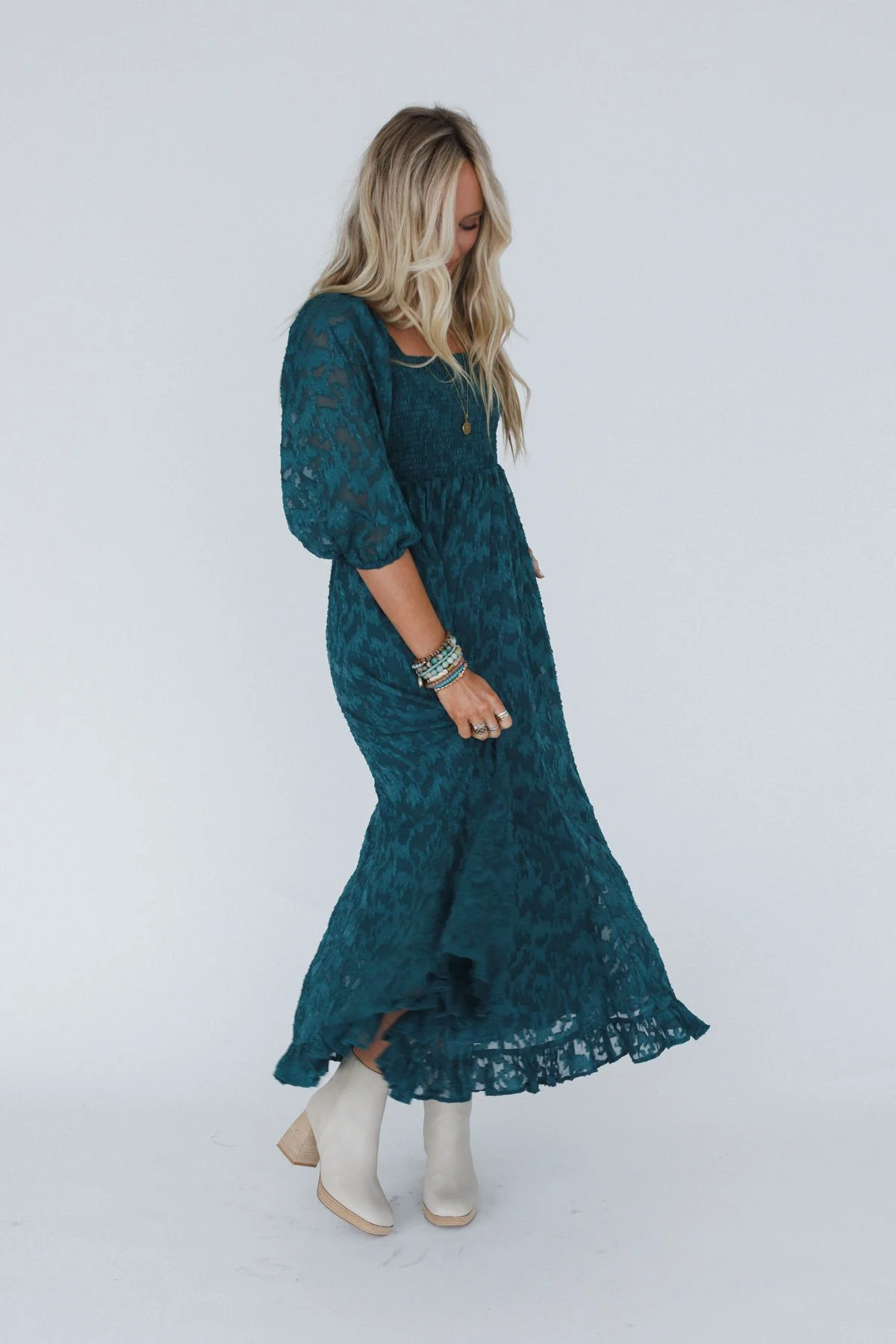 Capistrano Maxi Dress - Green - Image 4