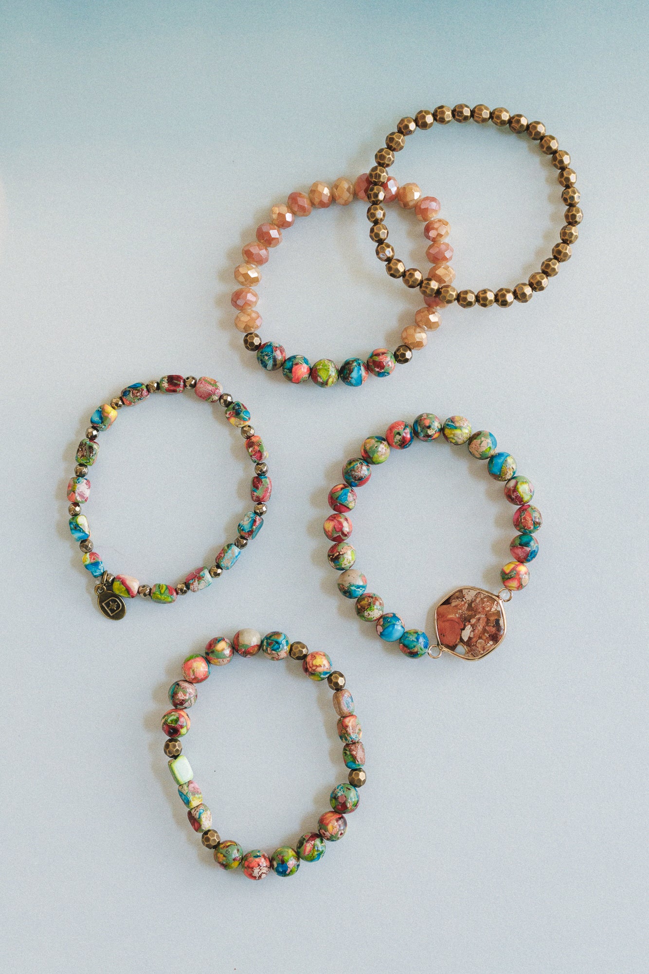 Carnival Spirit Bracelet Set - Multi - Image 3
