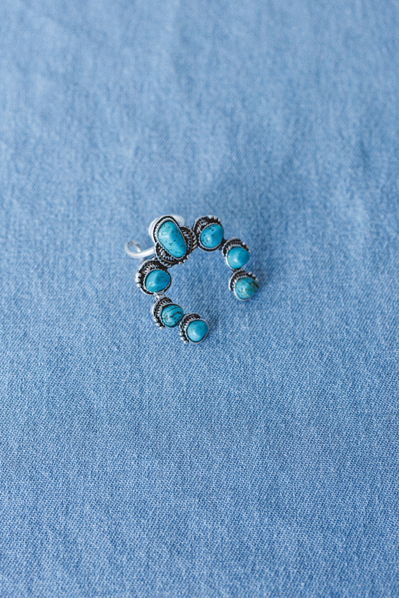 Celia Blossom Turquoise Ring - Turquoise - Pre Order - Image 2