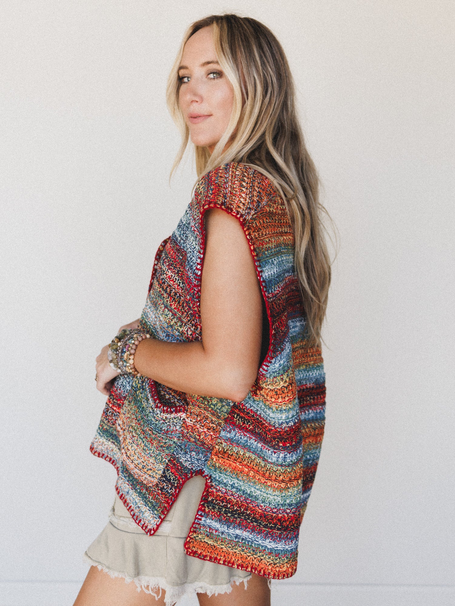 Chandler Colorful Vest - Multi - Image 4
