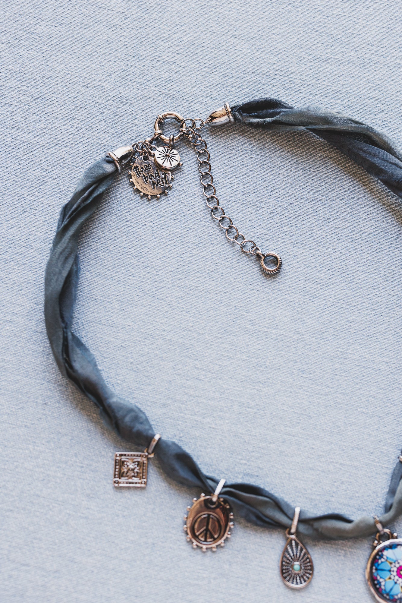Charm Voyage Necklace - Blue - Image 3