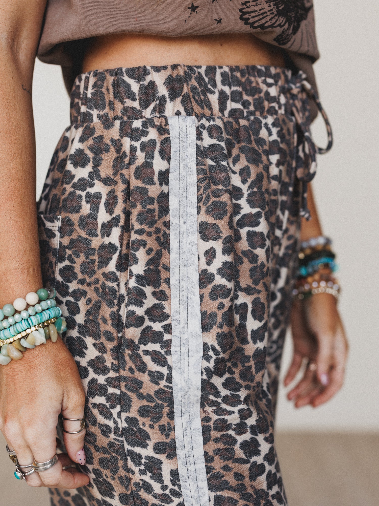 Chasing The Wild Leopard Pants - Leopard - Image 3