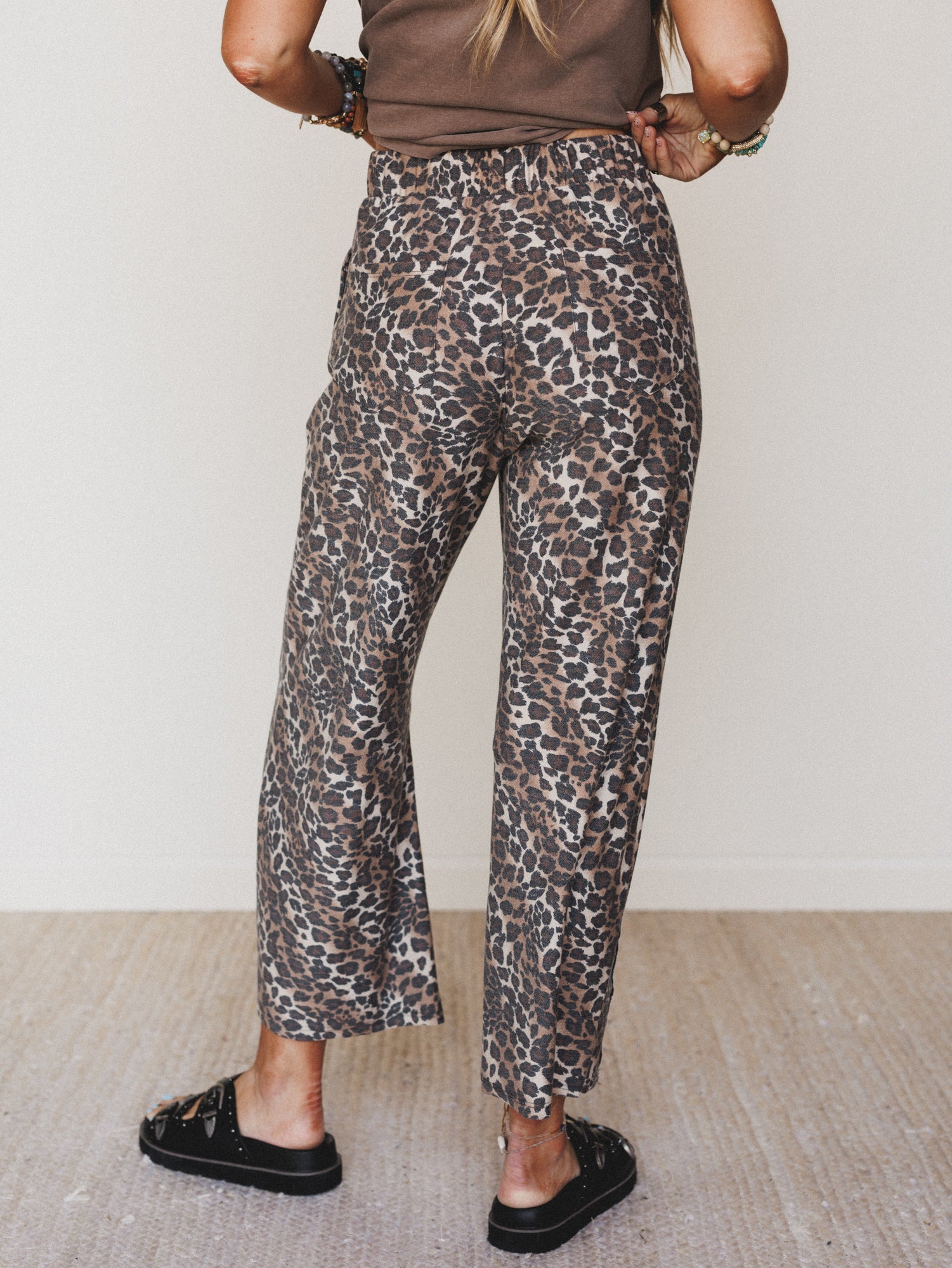 Chasing The Wild Leopard Pants - Leopard - Image 4