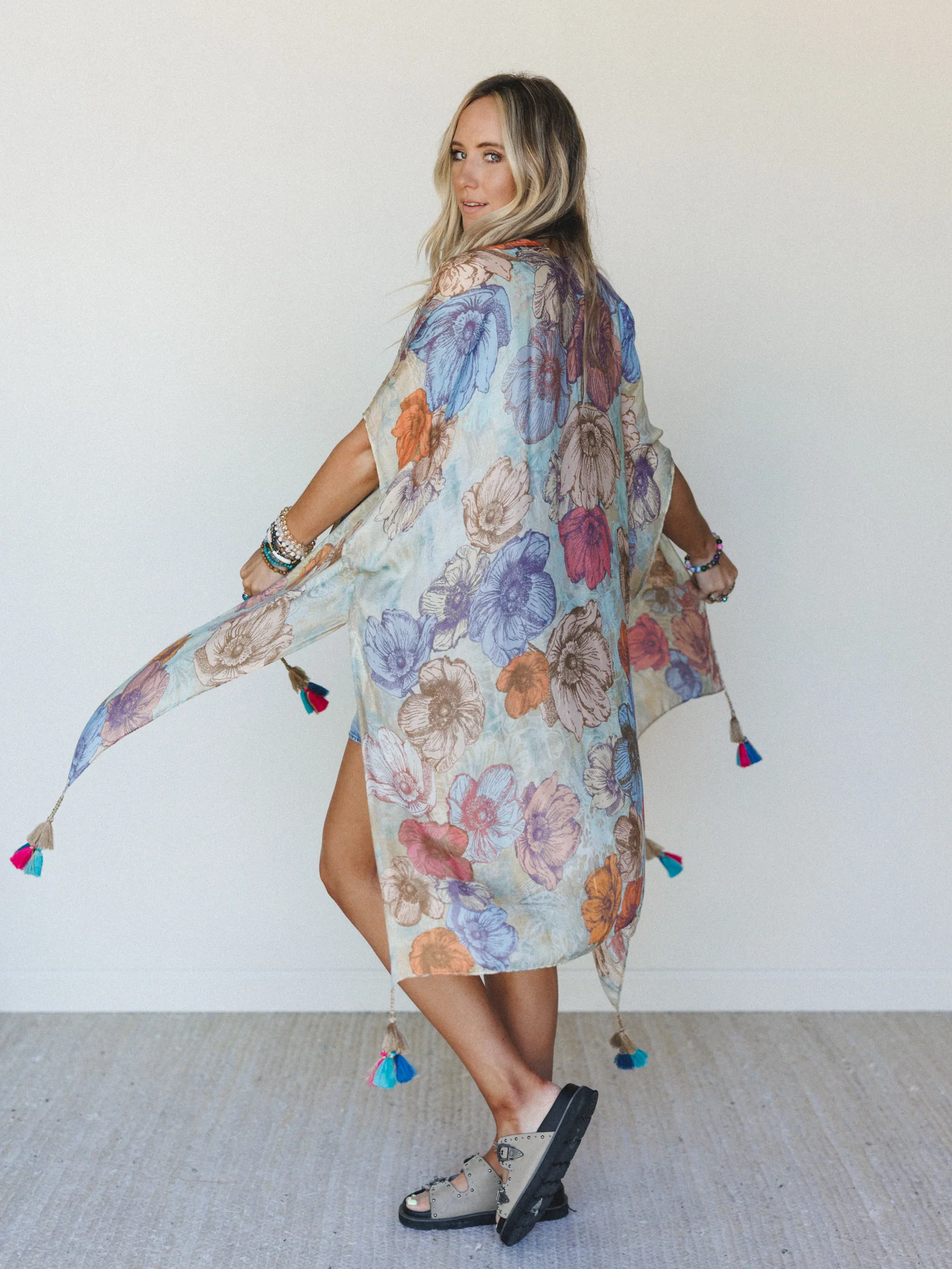 Color Dream Kimono - Blooming Field