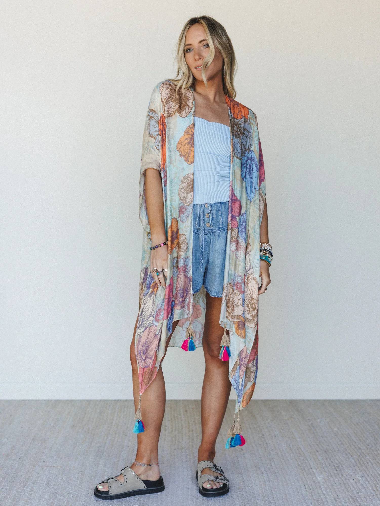 Color Dream Kimono - Blooming Field - Image 4
