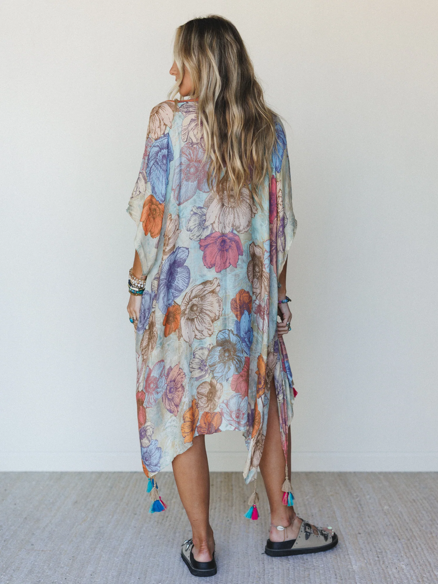 Color Dream Kimono - Blooming Field - Image 6