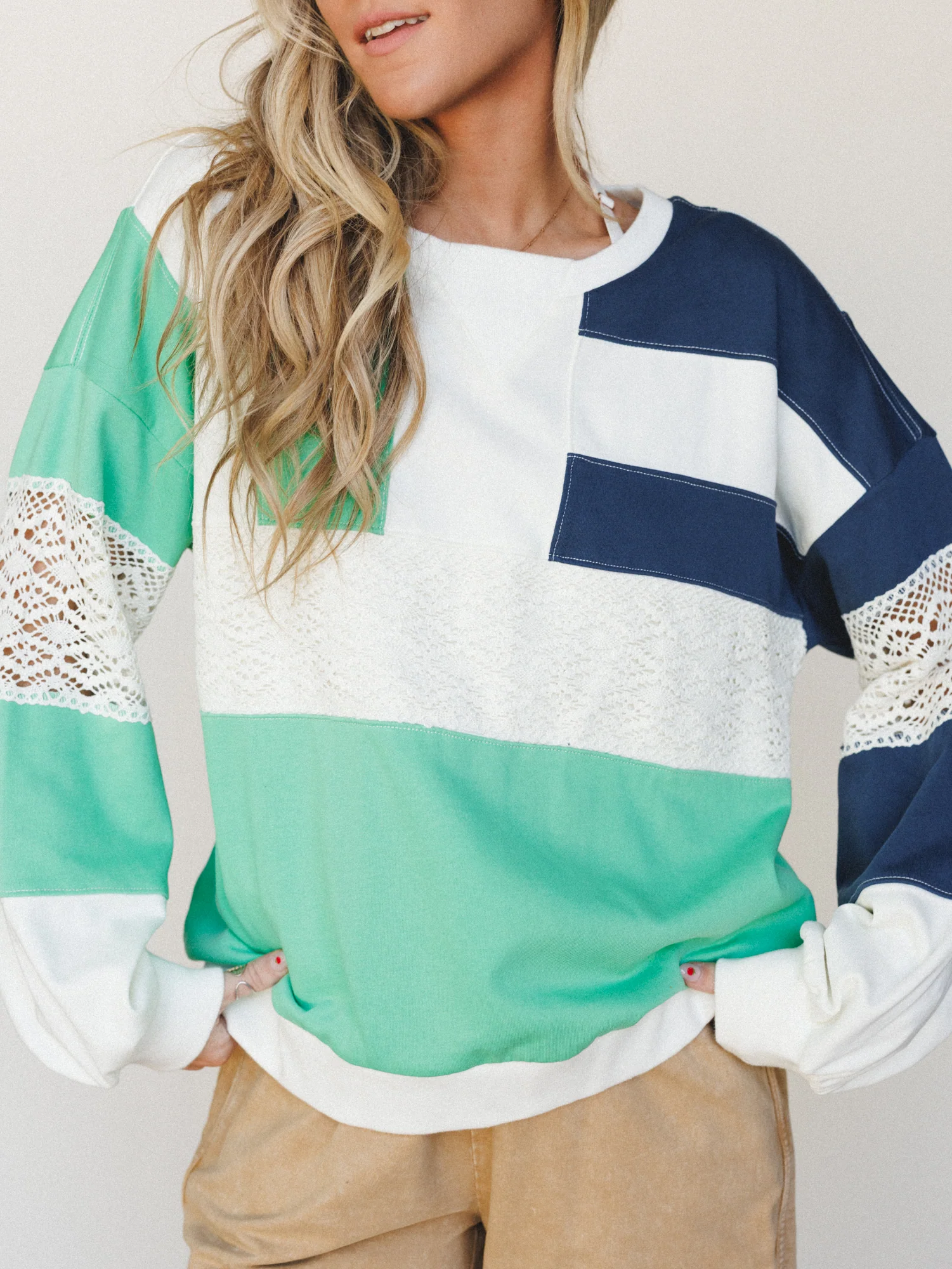 Color Story Sweatshirt - Navy