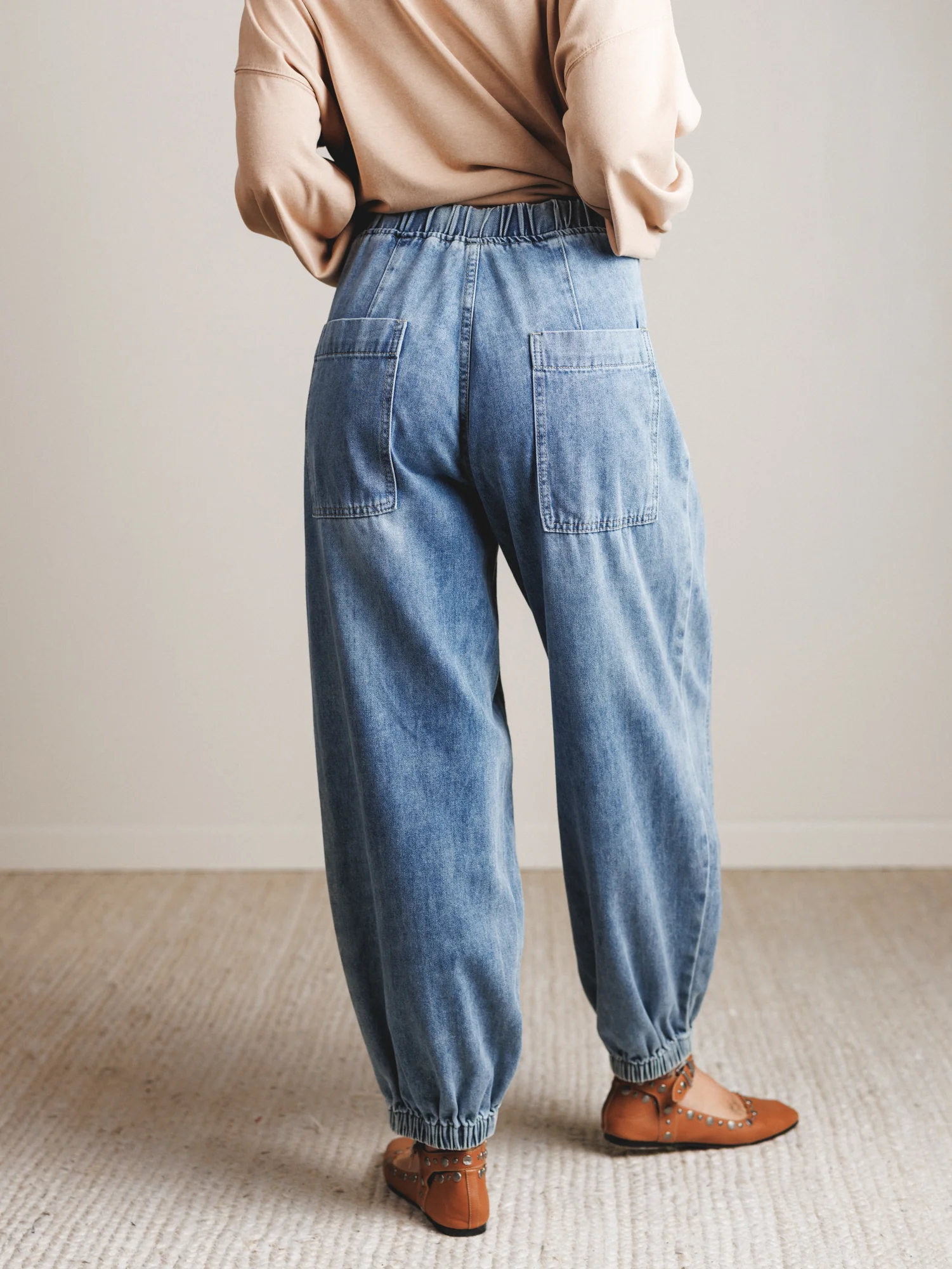 Cove Drifter Jogger Pants - Denim - Image 2