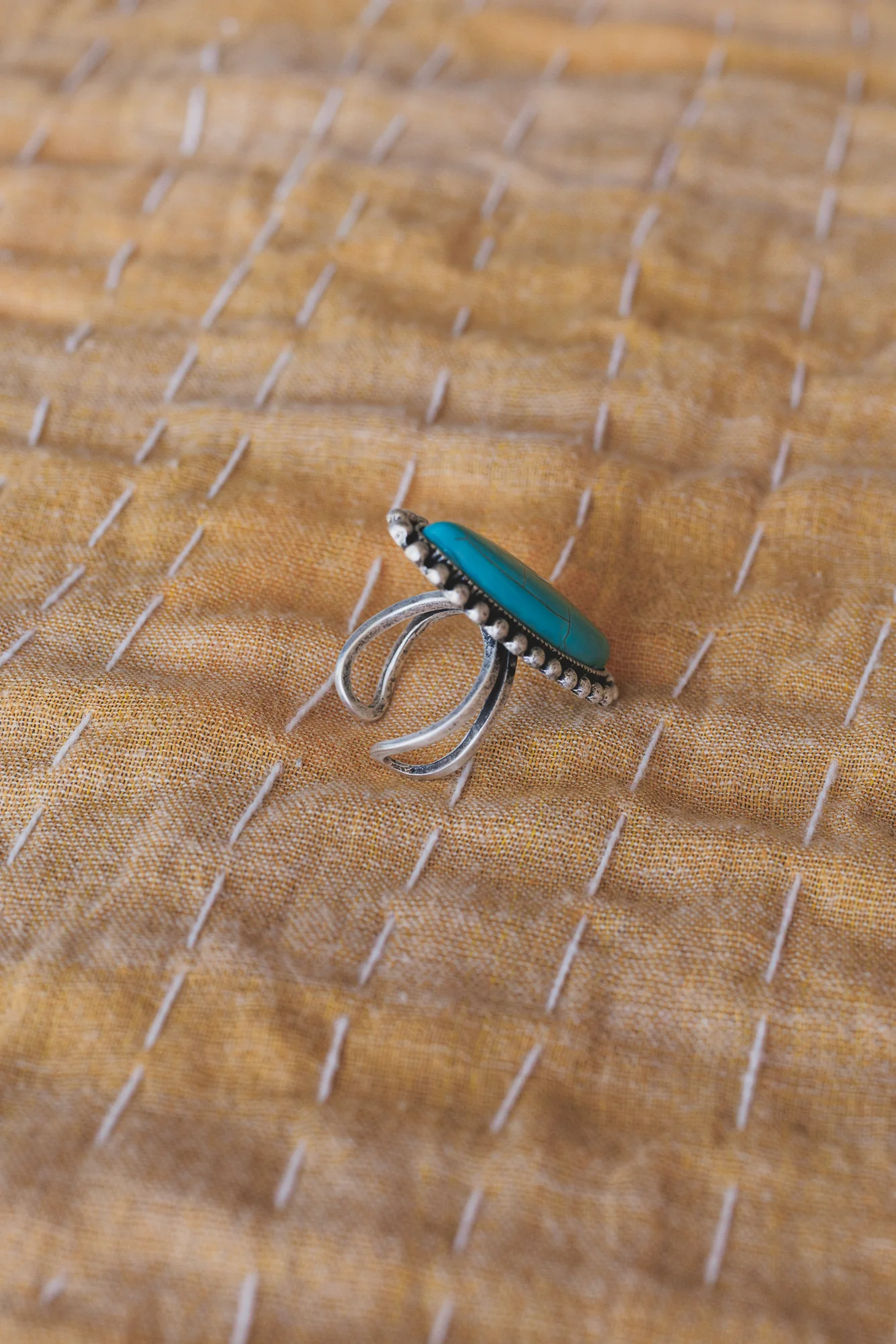 Cowgirl Charm Ring - Turquoise - Image 3