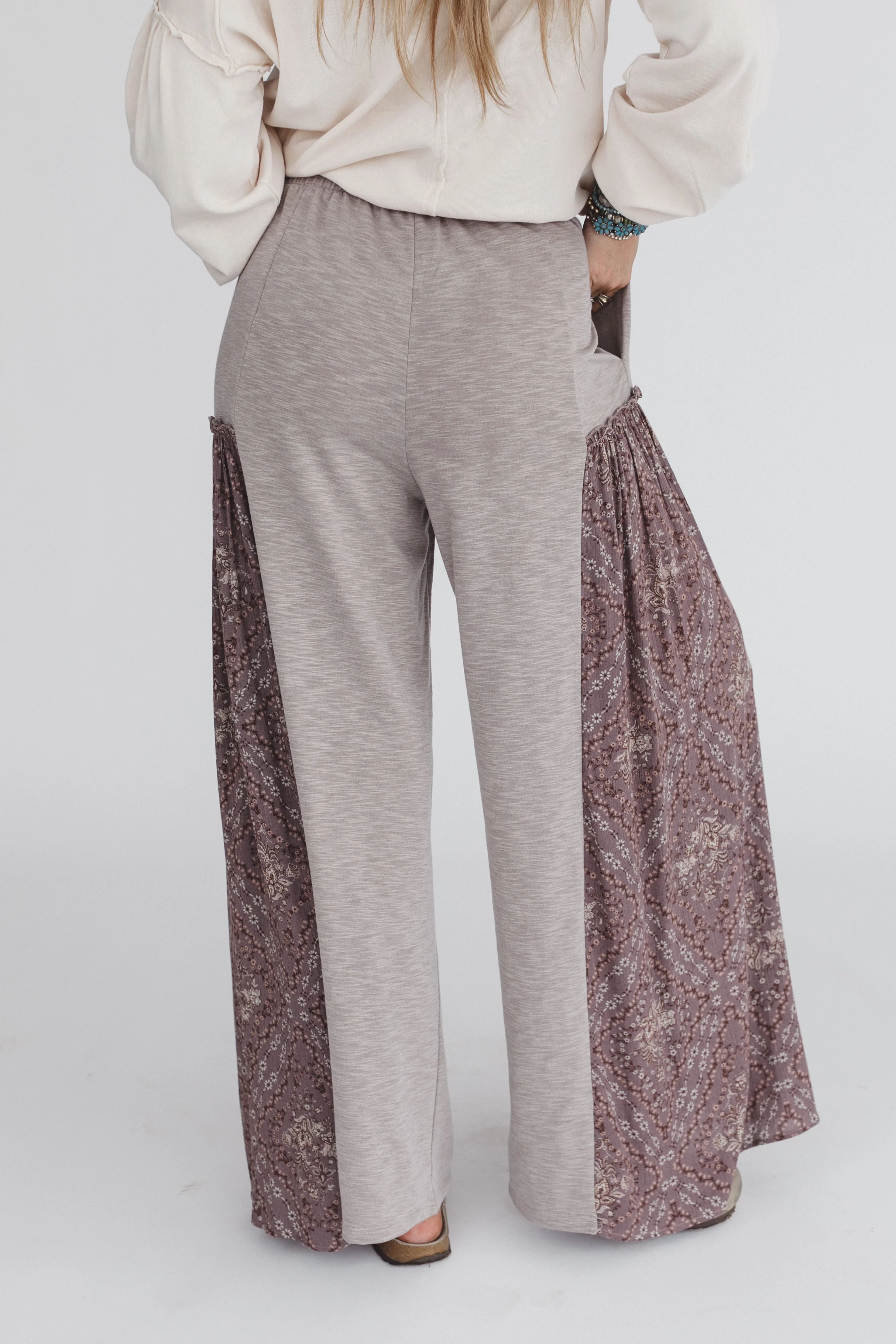 The Nest Cozy Haven Pants - Brown Grey - Image 5