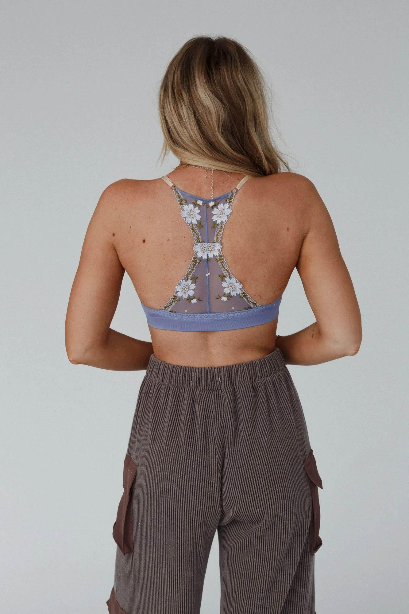 Daisy Breeze Bralette - Periwinkle - Image 2