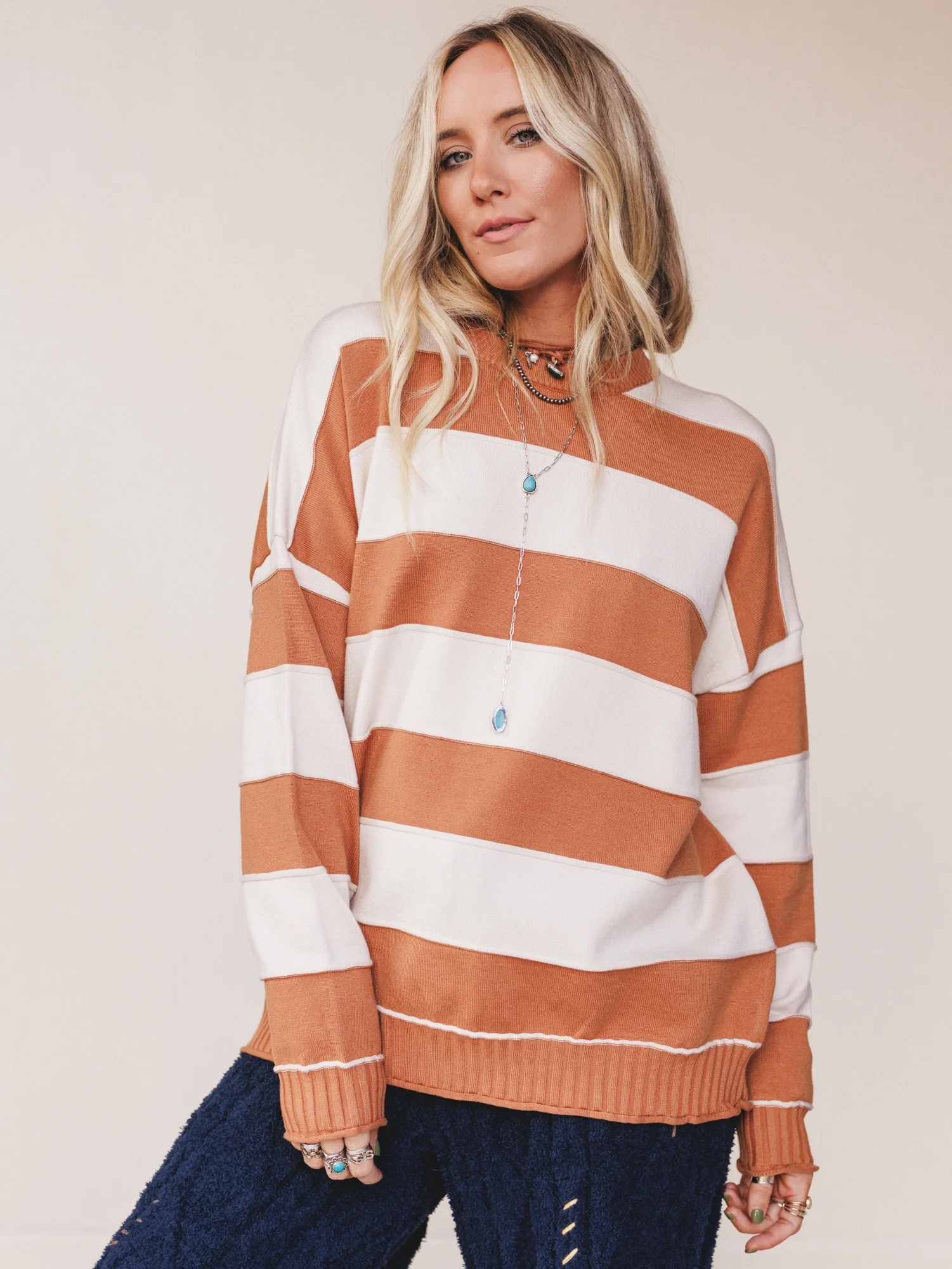 Daisy Lane Sweater - Camel - Image 2