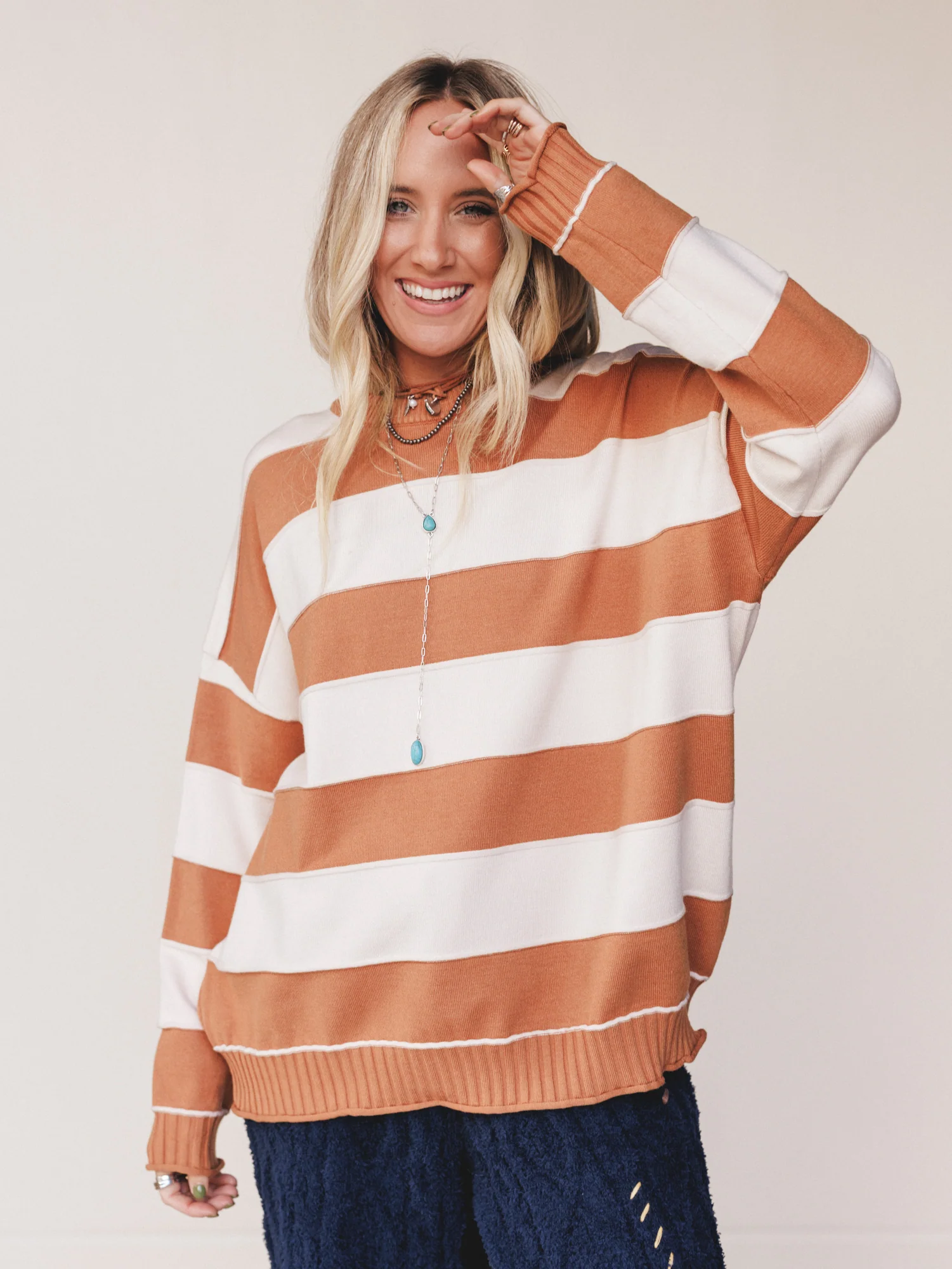Daisy Lane Sweater - Camel - Image 5