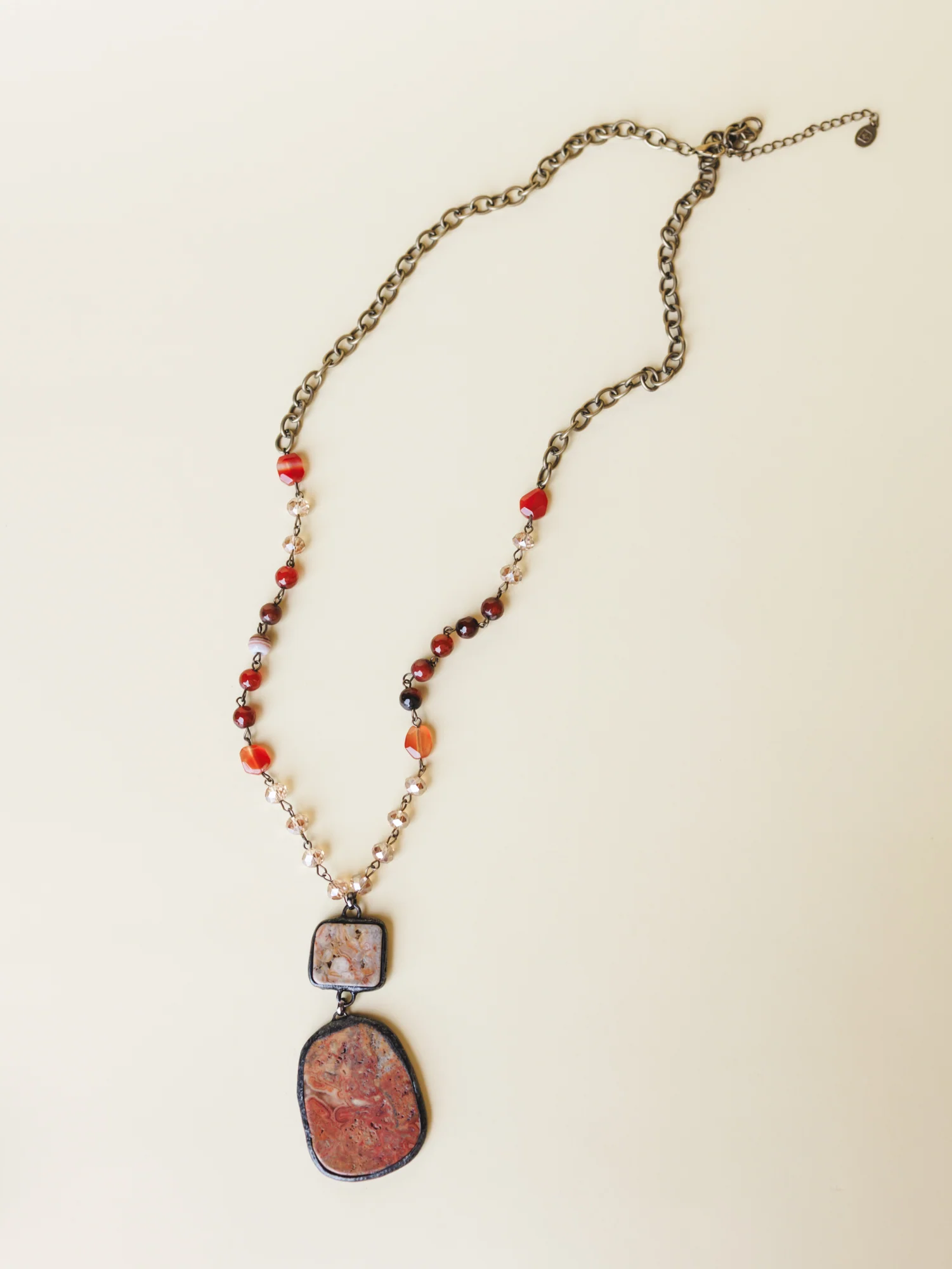 Darby Necklace Gemstone Necklace - Multi