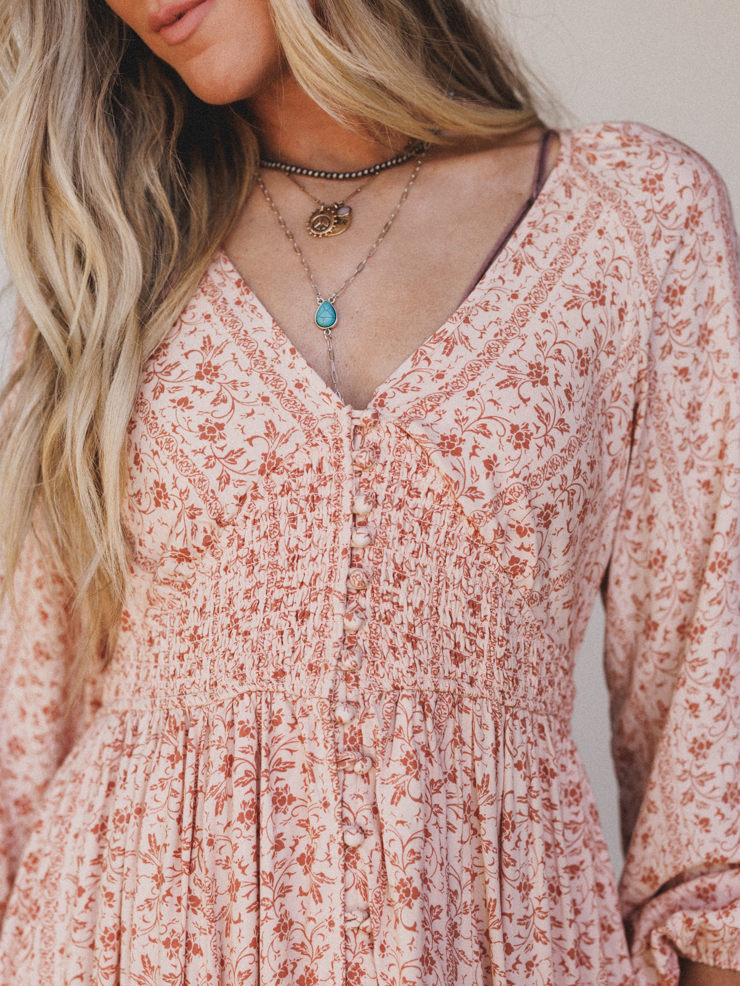Day Dates Dress - Clay - Image 3