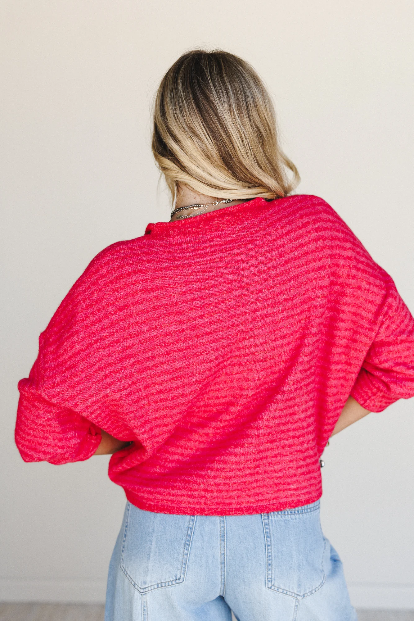 Day Trip Sweater - Red - Image 5