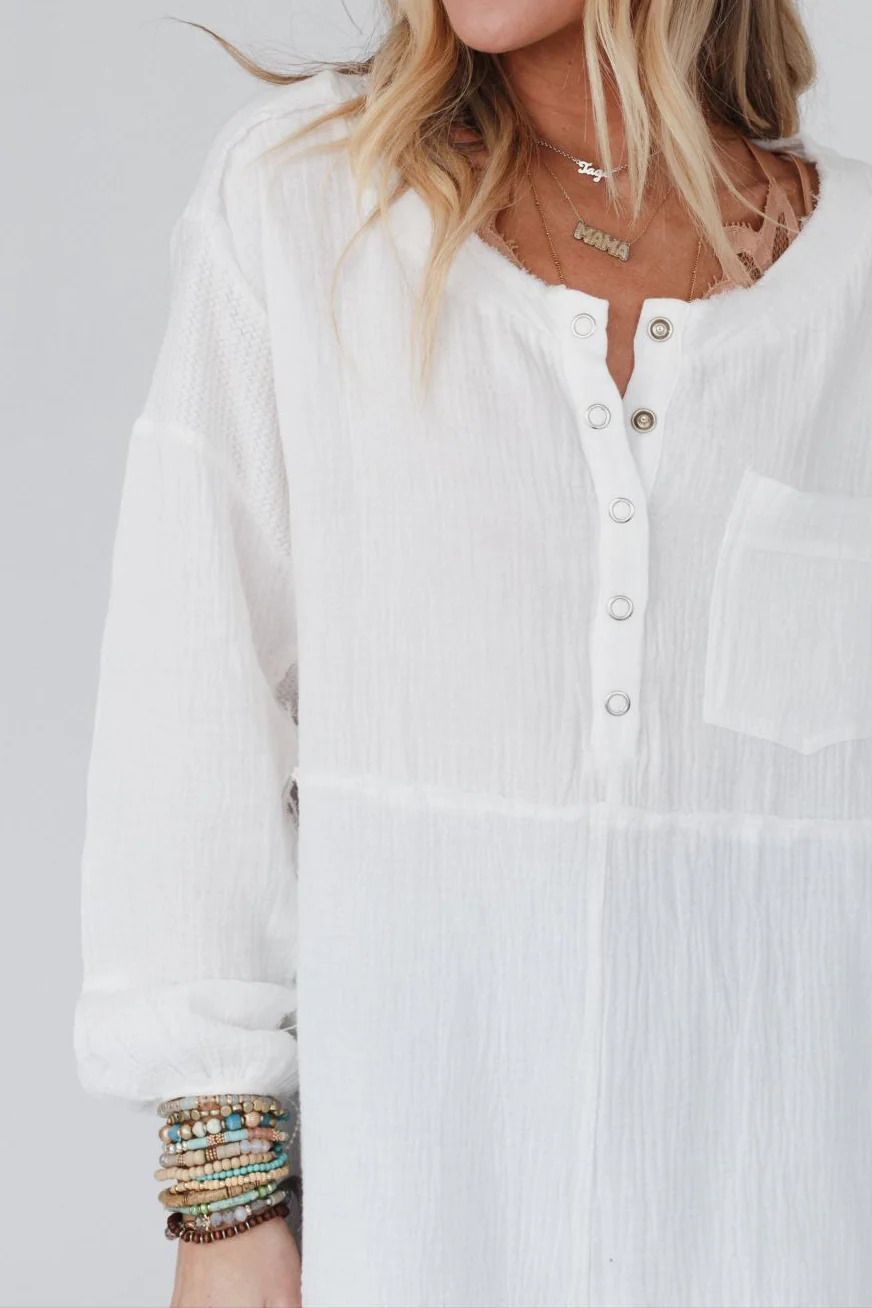 Daydream Tunic - Off White - Image 2